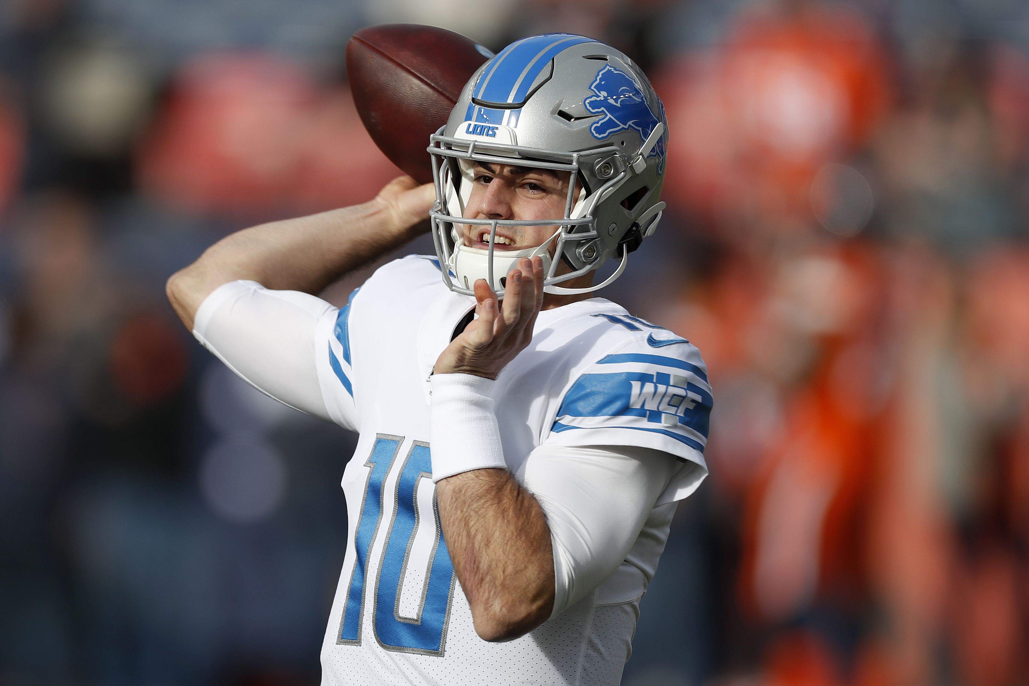 Lions QB David Blough looks to bounce back in Denver after  'stomach-turning' pick-six 