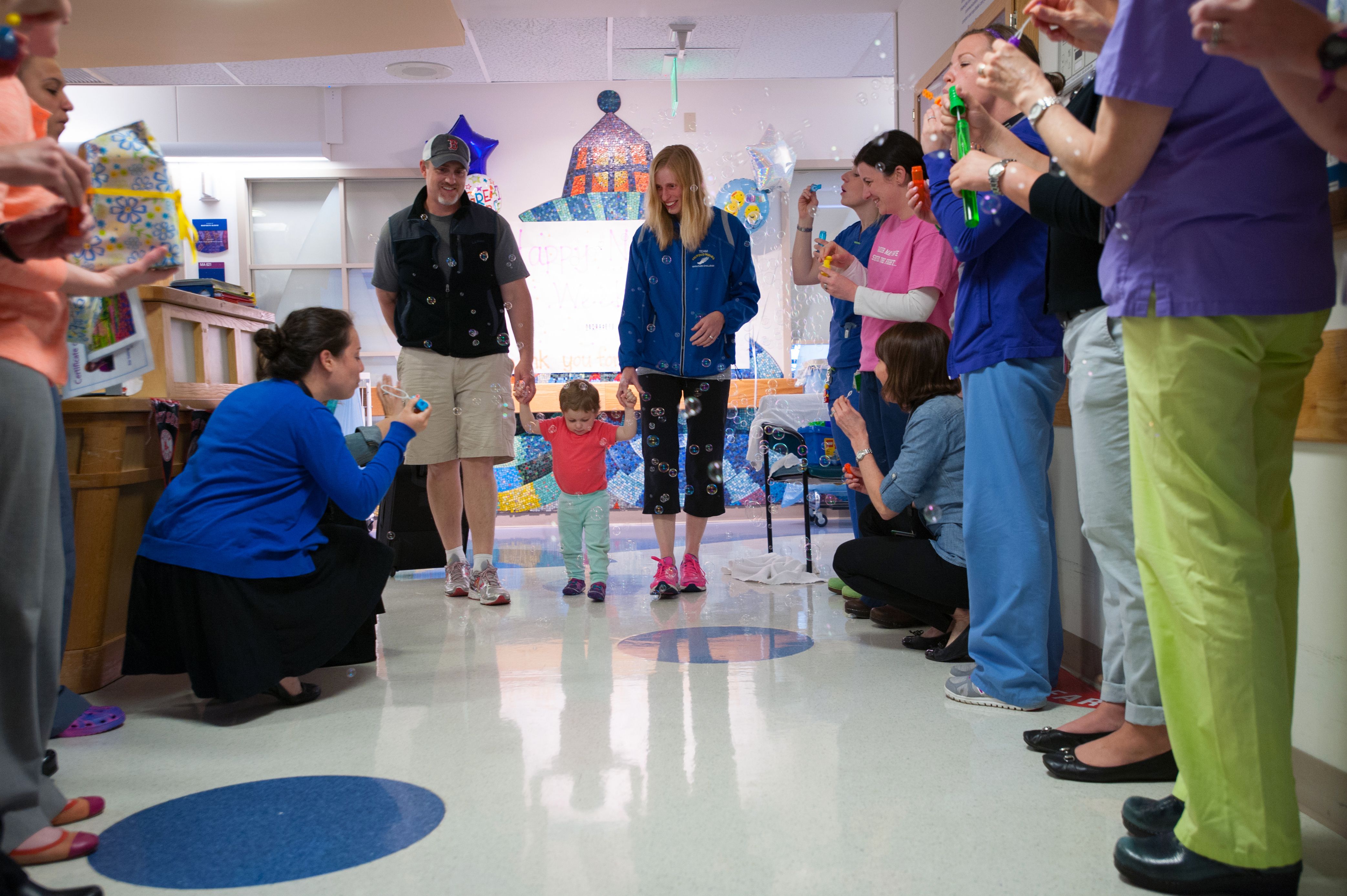 Getting a Cast at Boston Children's Hospital 