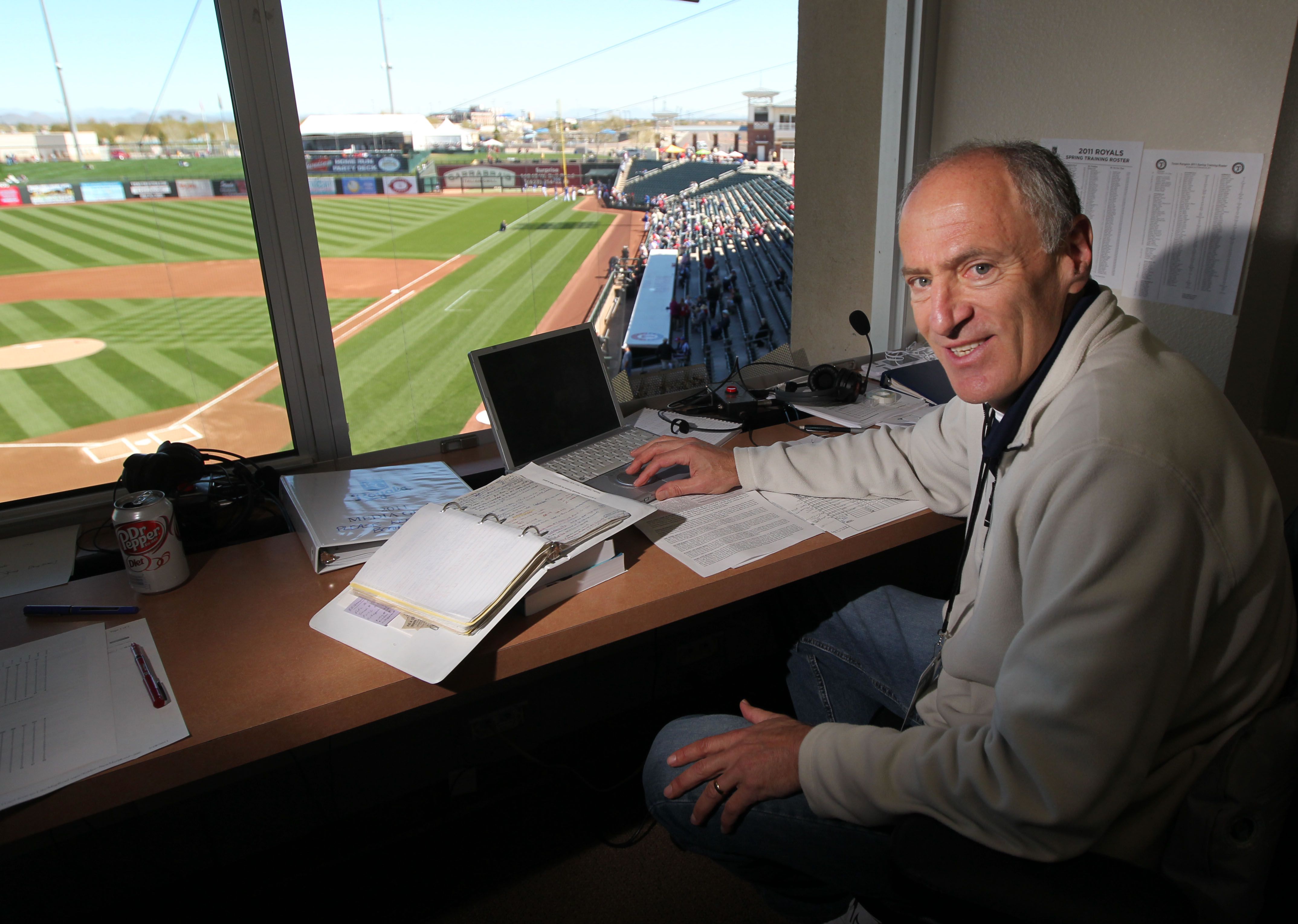 Jacques Doucet, former Montreal Expos radio play by play announcer