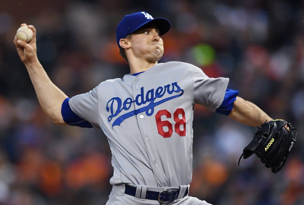 Ross Stripling of the San Francisco Giants pitches during the News Photo  - Getty Images