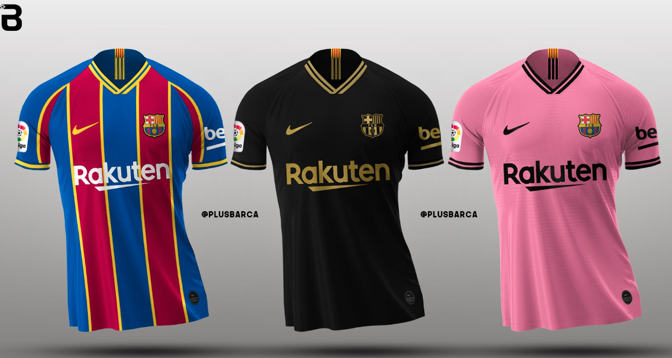 Habubu Relación Agarrar Se filtran imágenes del posible nuevo uniforme del FC Barcelona para  2020-2021