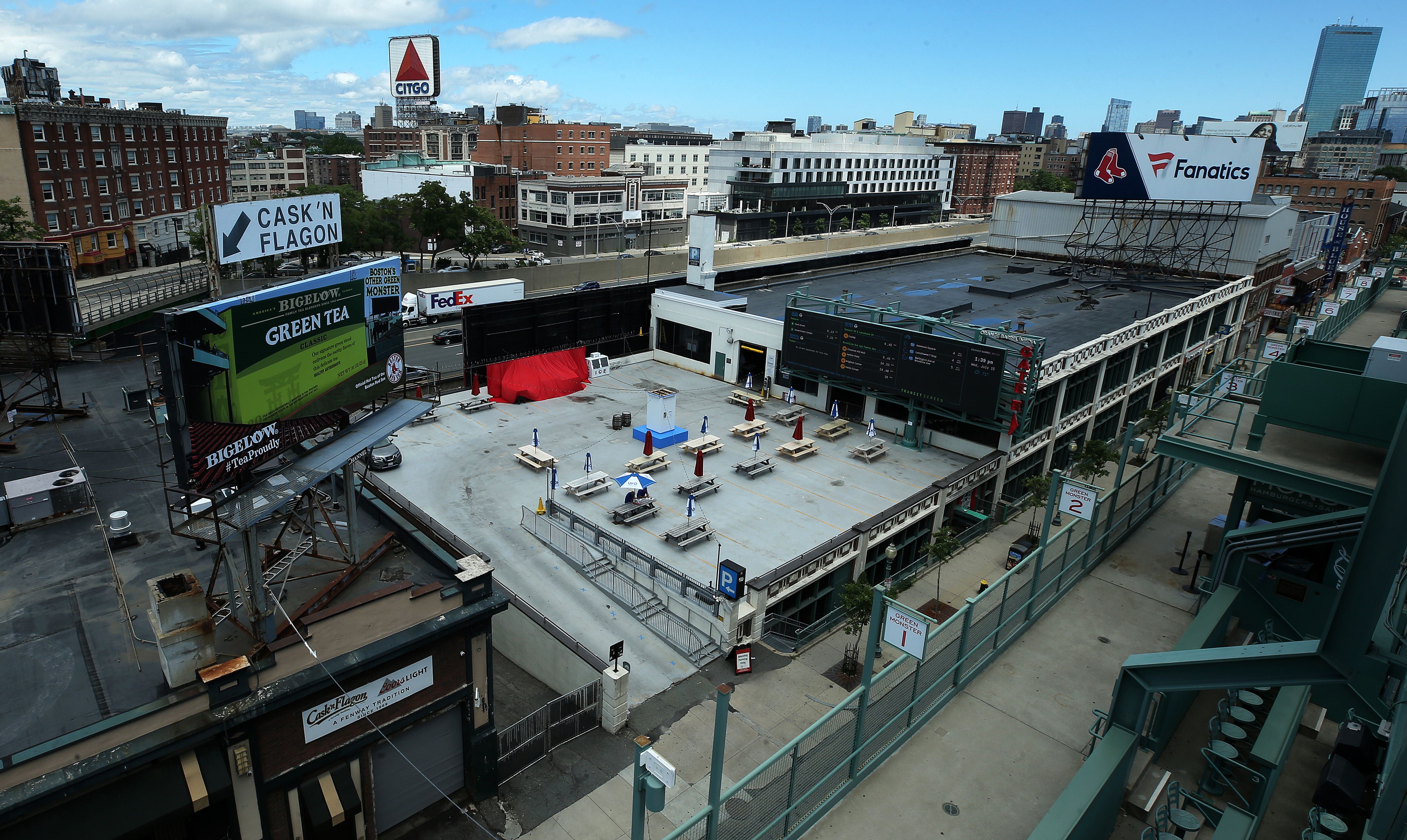 Lansdowne Street “Fan Zone” During Red Sox Games at Fenway [07/24/20]