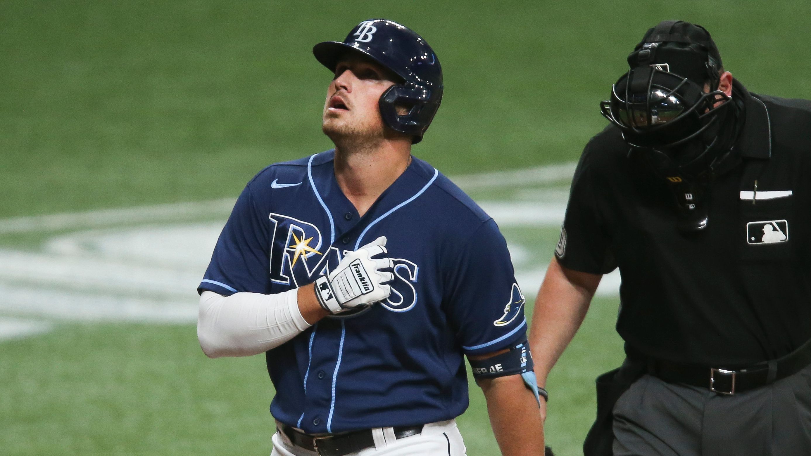 Rays-Blue Jays benches clear after Kevin Kiermaier plunked