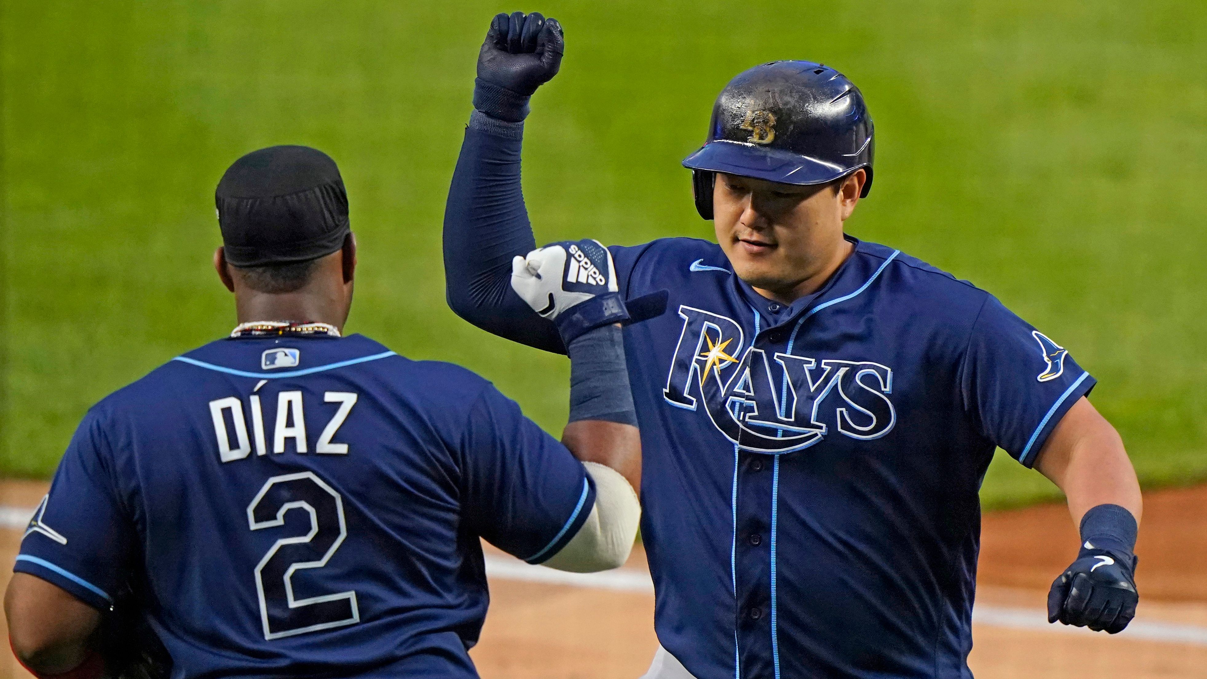 With Ji-Man Choi gone, Yandy Diaz is first in line to play first base for  Rays