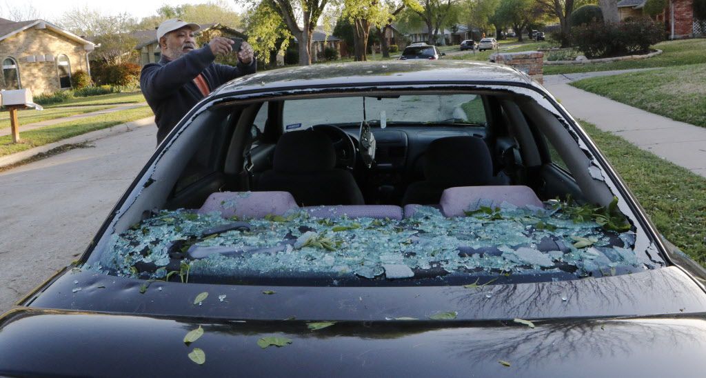 Hail Sale' in the Works After Storm Damages Cars at Dealerships