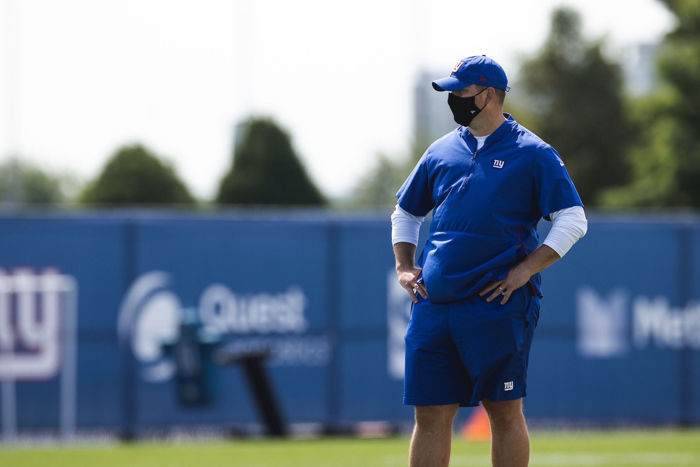 Giants coach Joe Judge again takes no-nonsense approach in latest