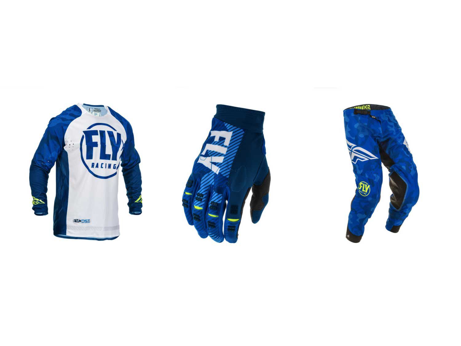 FLY RACING YOUTH F-16 MOTOCROSS KIT BLUE/YELLOW NOT FOX FLY  THOR SHIFT TROY LEE 