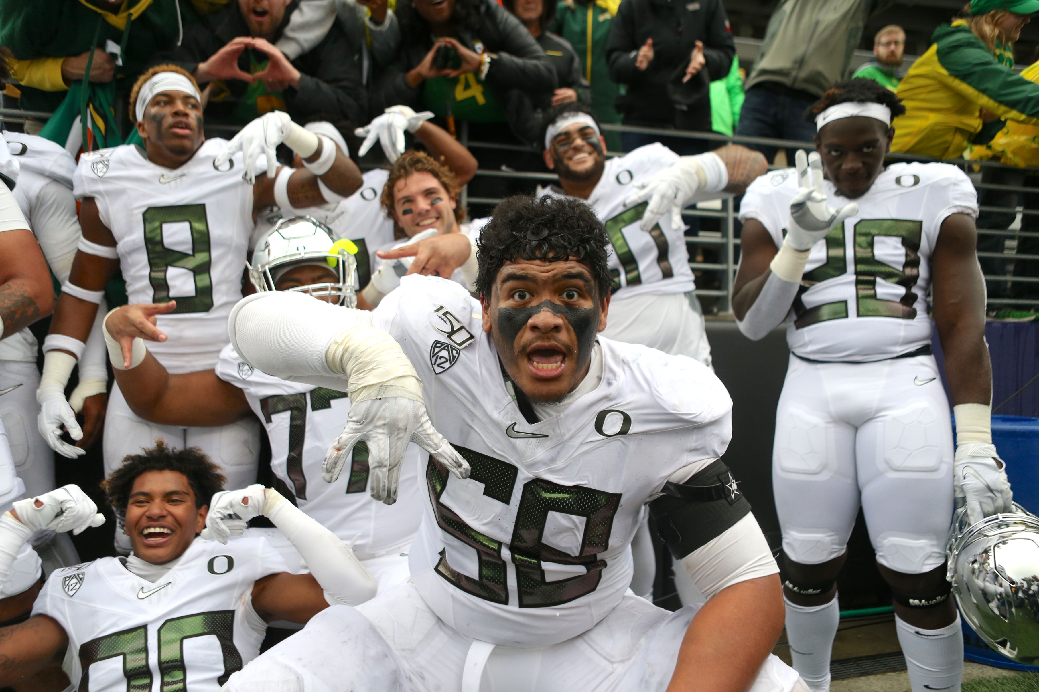 Oregon Ducks Kayvon Thibodeaux, Mykael Wright on all-Pac-12 first team