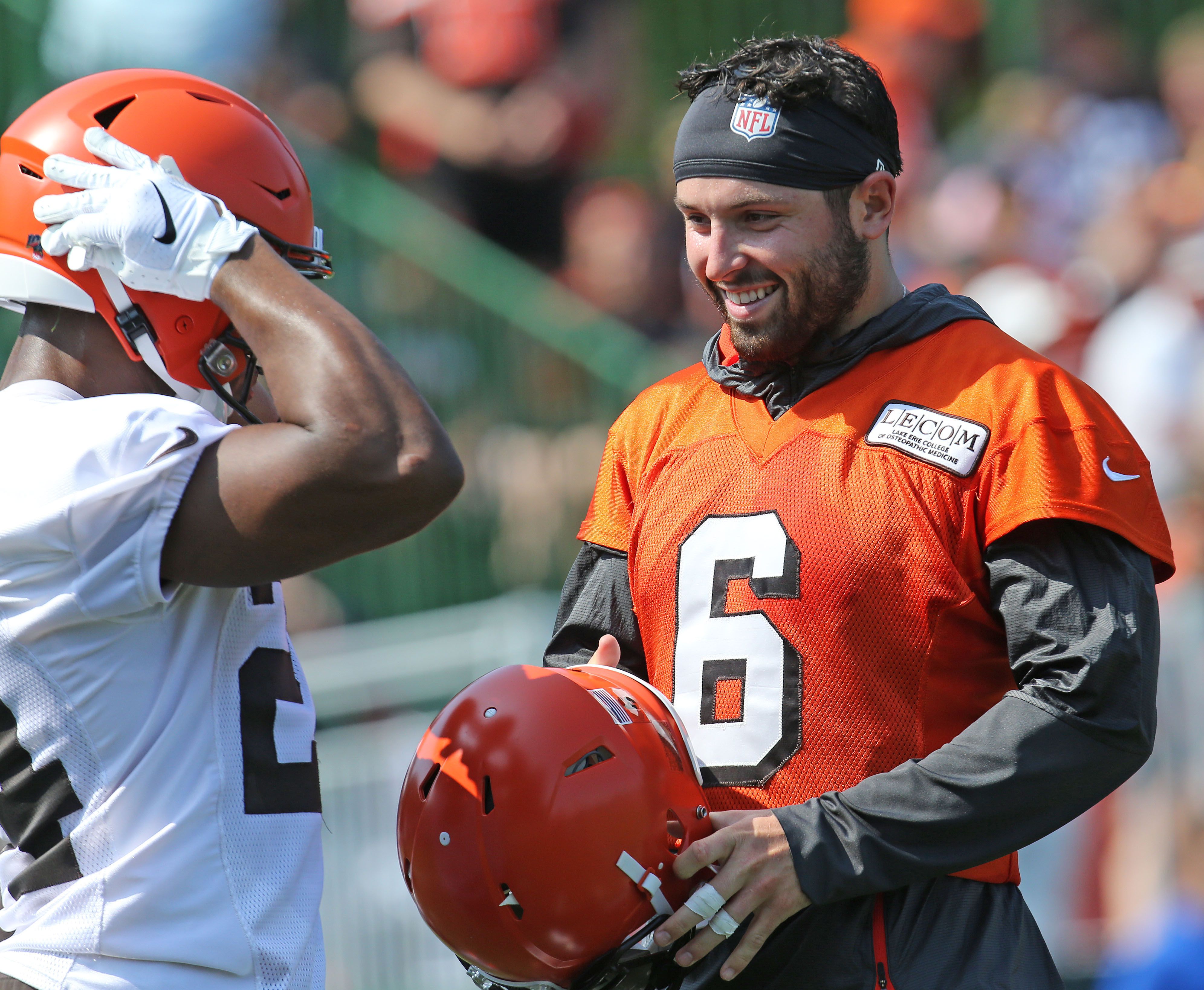 Lake Erie College of Osteopathic Medicine - With the Cleveland Browns  pre-season training camp now open, fans are noticing a new patch on the  team practice jerseys. As part of a new