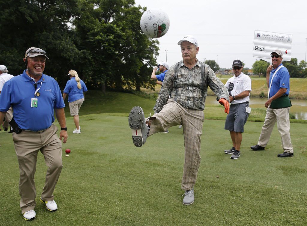 It's a Family Affair For Bill Murray at a Liberty Golf Course