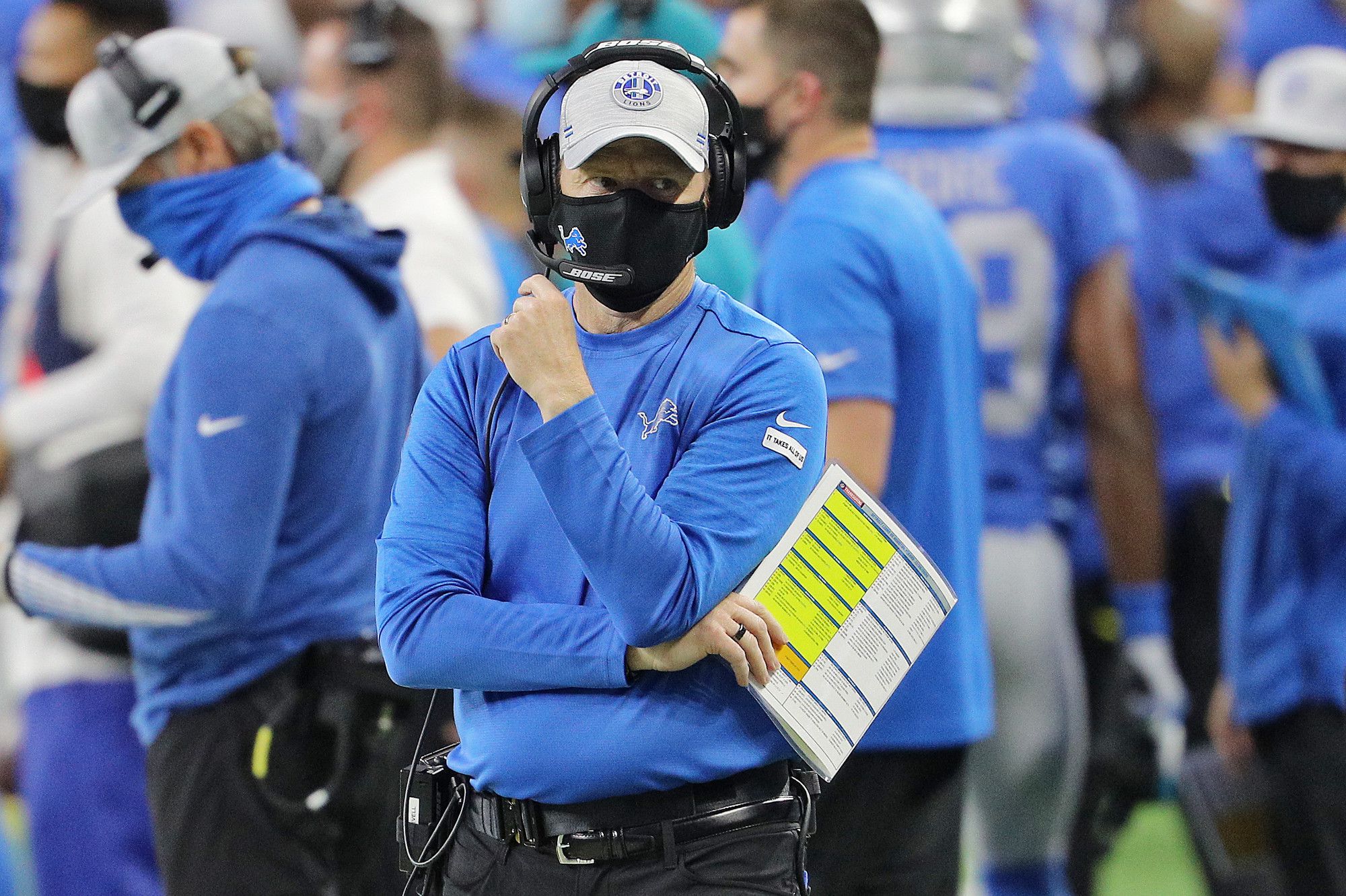 Detroit Lions' new OC Darrell Bevell content to zig while NFL