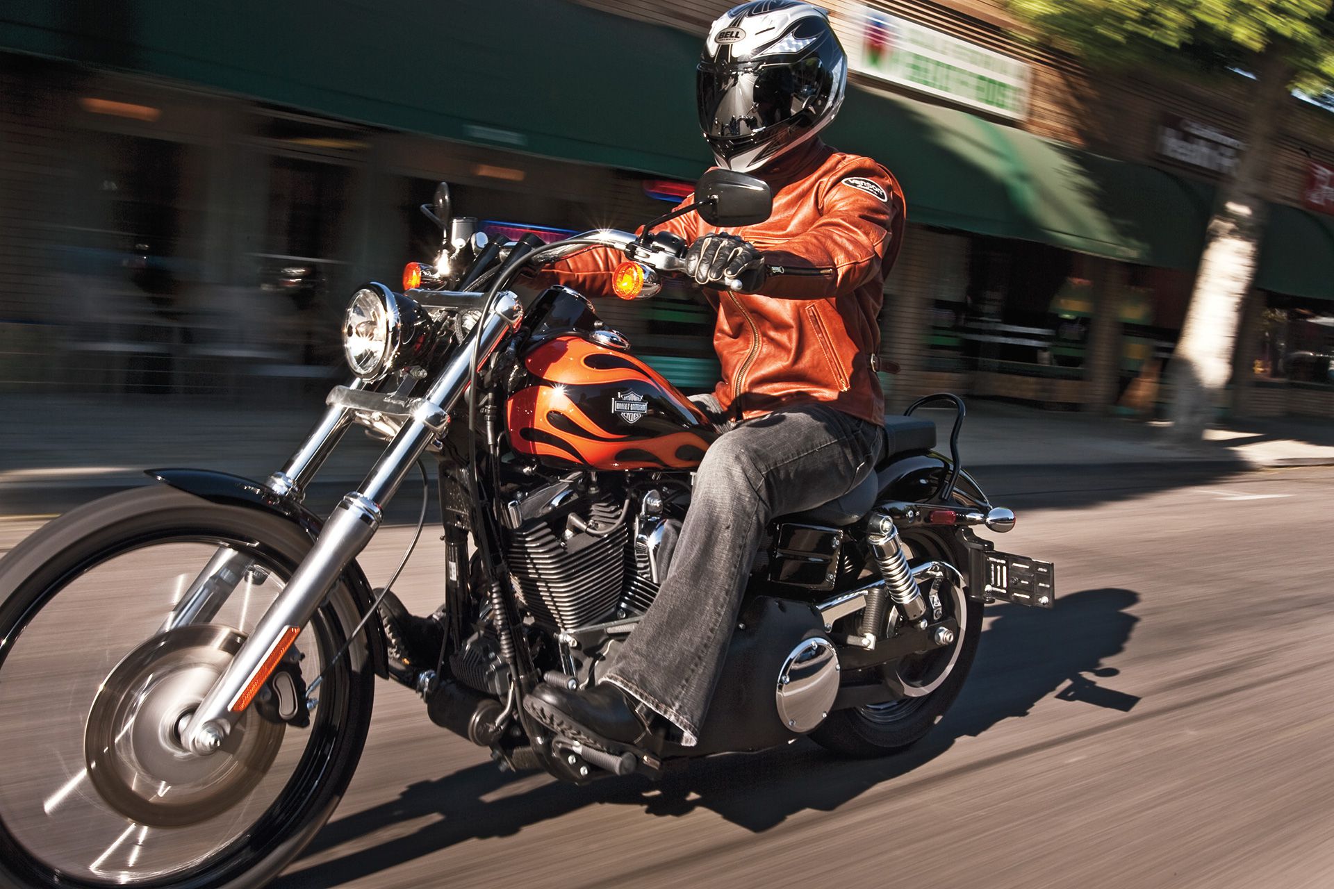 Harley Davidson Wide Glide Cruiser Motorcycle Review Road Test Cycle World