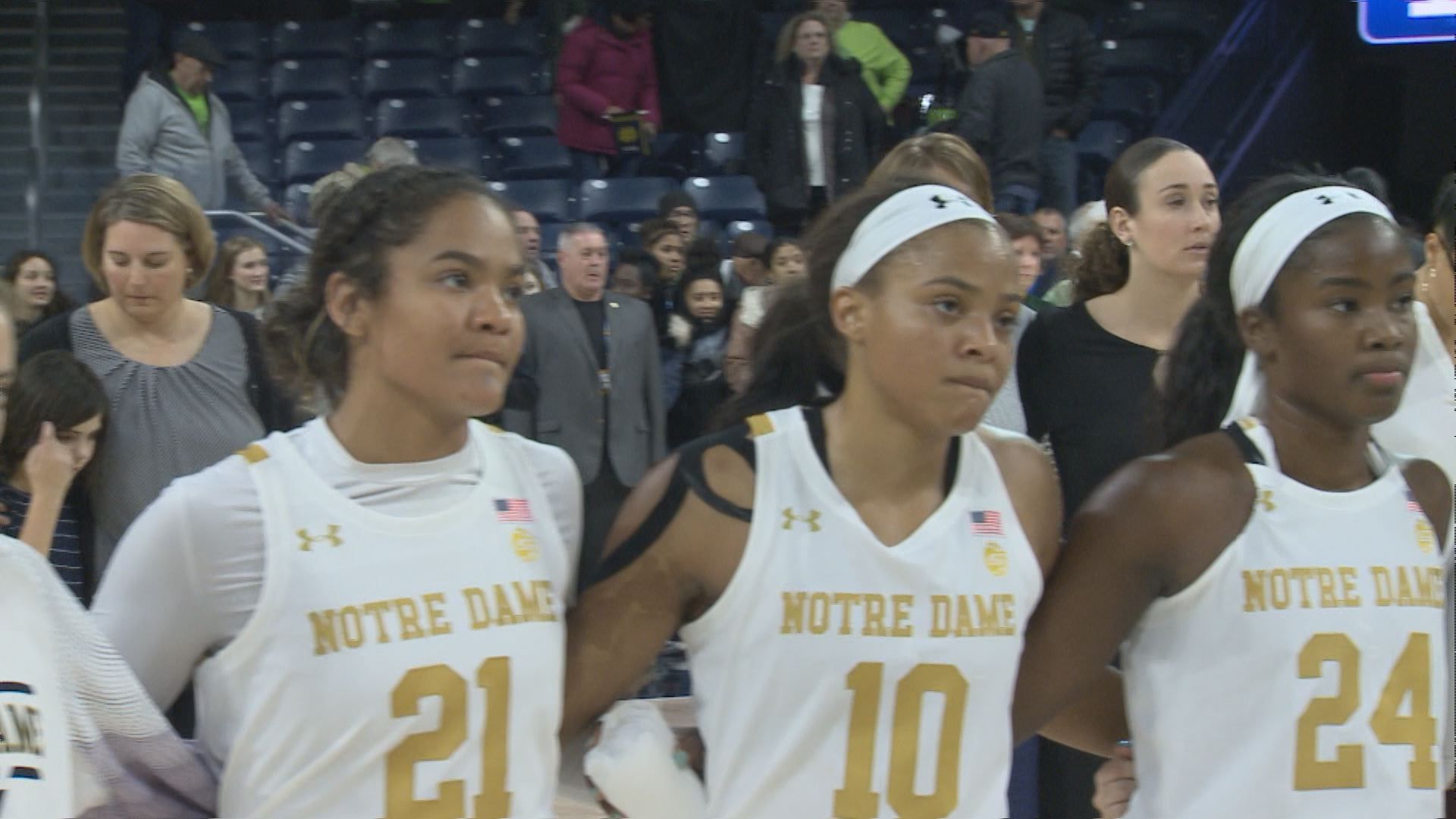 Nd deals women's basketball