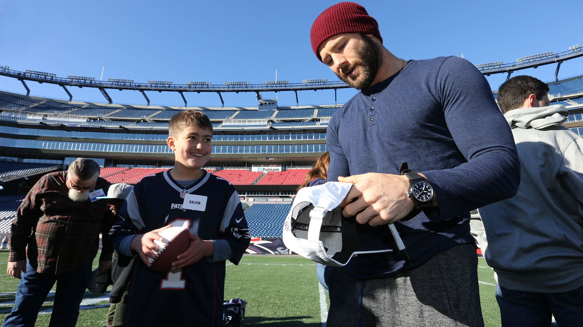 Christopher Cloos - Wishing our favorite quarterback Tom Brady