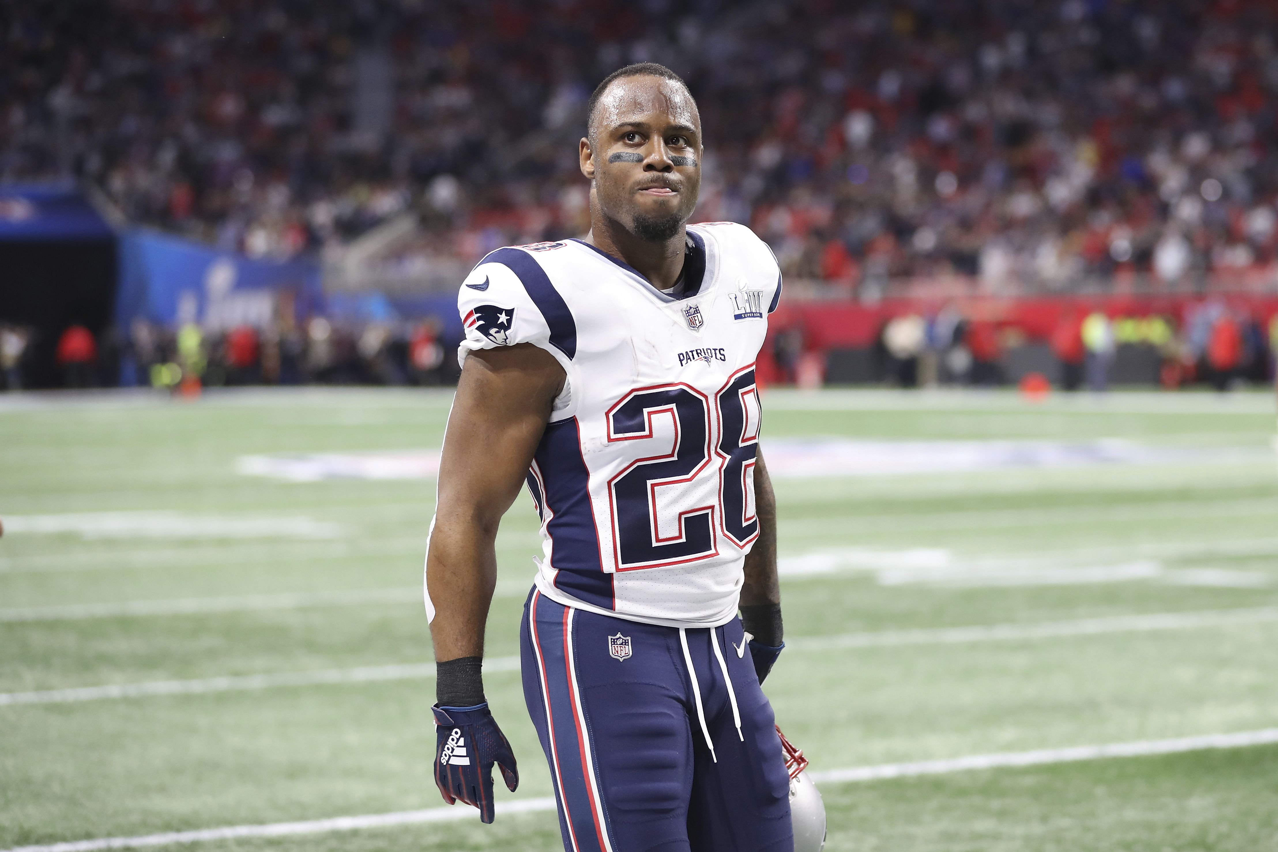 Tom Brady will be prepared for Patriots-Buccaneers game whenever it is,  says James White 