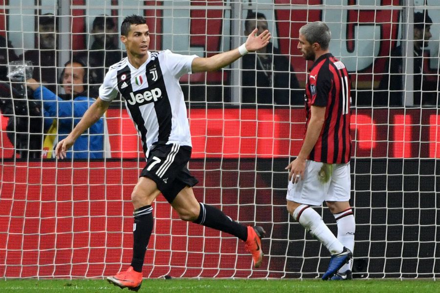 ronaldo milan juventus