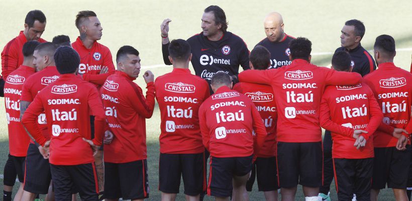 CALAMA   Entrenamiento Selección Chilena abierto al publico