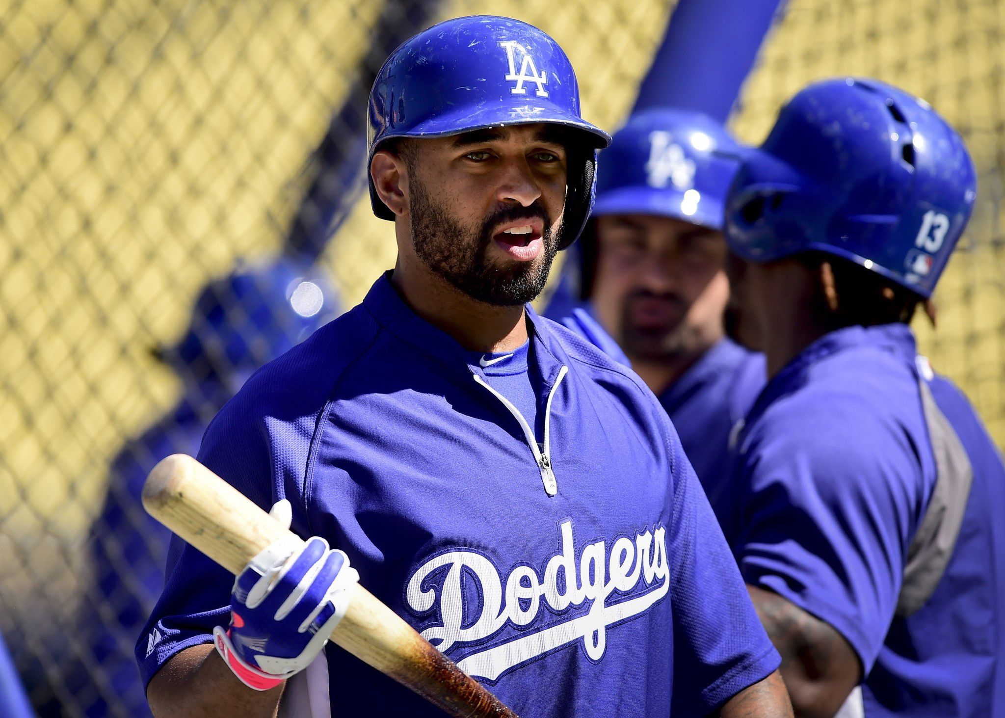 Matt Kemp stands behind agent Dave Stewart's comments, would accept trade  for more playing time.