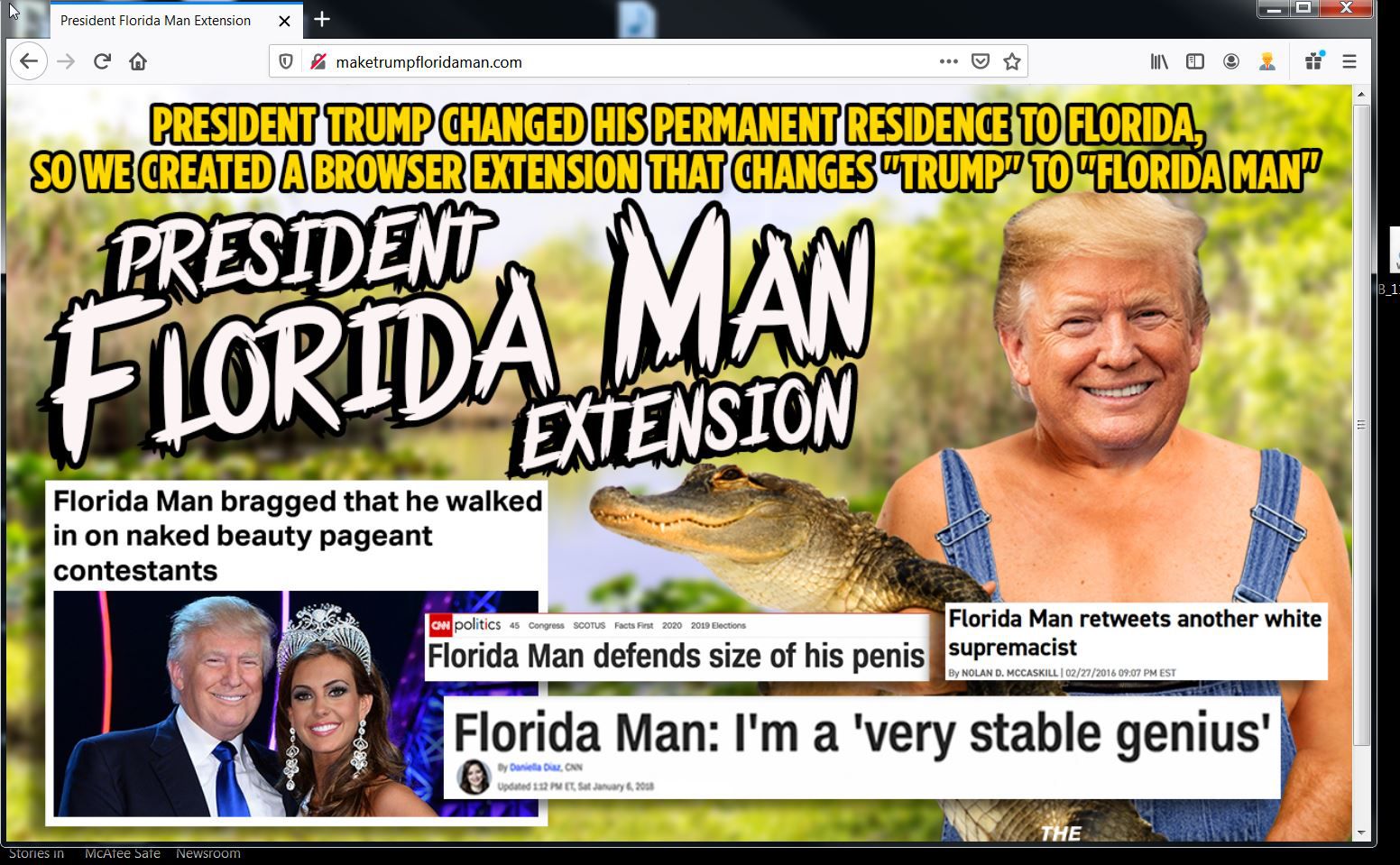 Florida Man News - Episode 0: Welcome to Florida Man News with