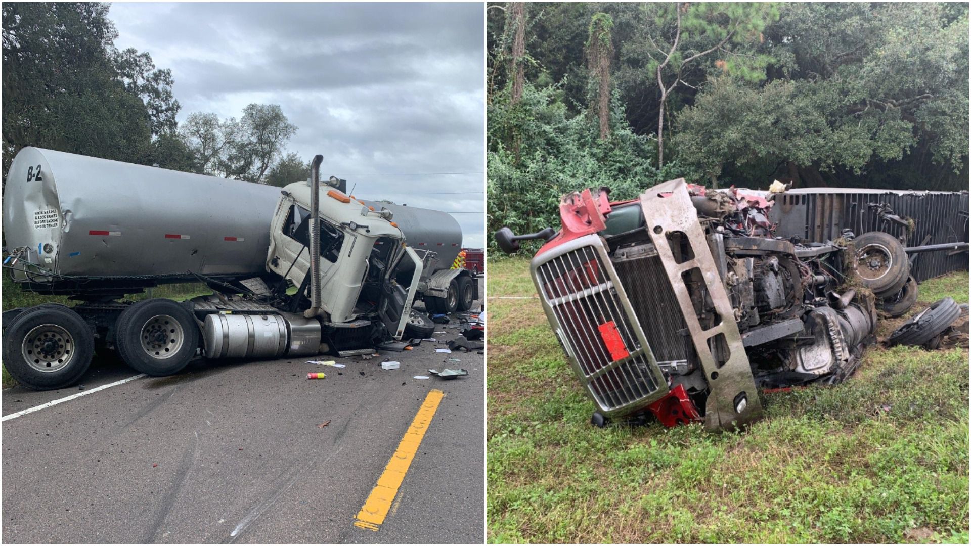 tank truck rollover