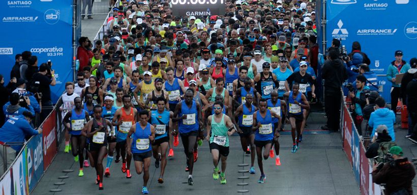 Maratón Santiago, Élite