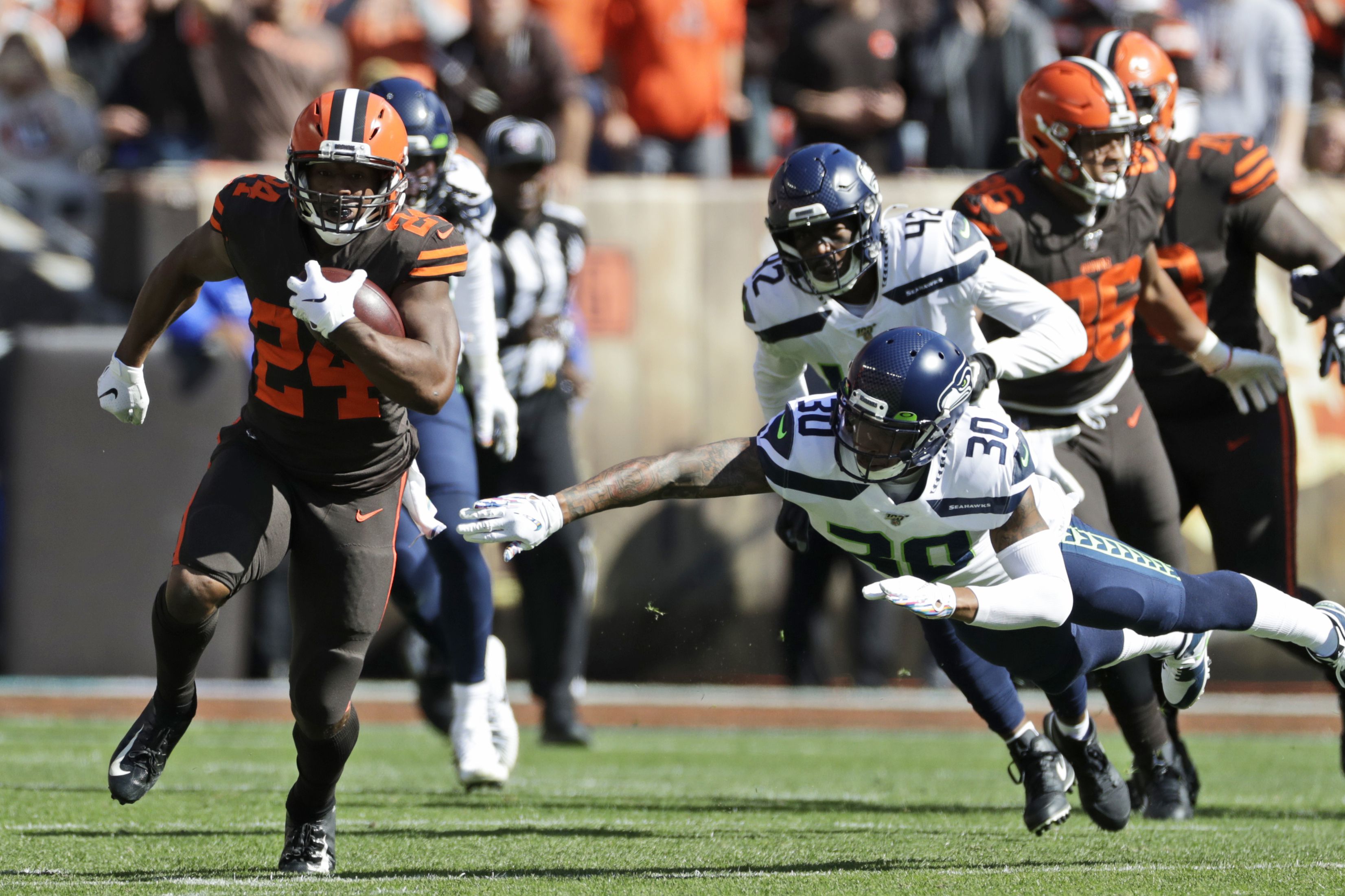 Seattle Seahawks vs. Cleveland Browns RECAP, SCORE and STATS (10/13/19) 