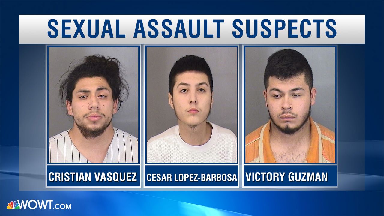 Three men charged in Bellevue gang rape at house party