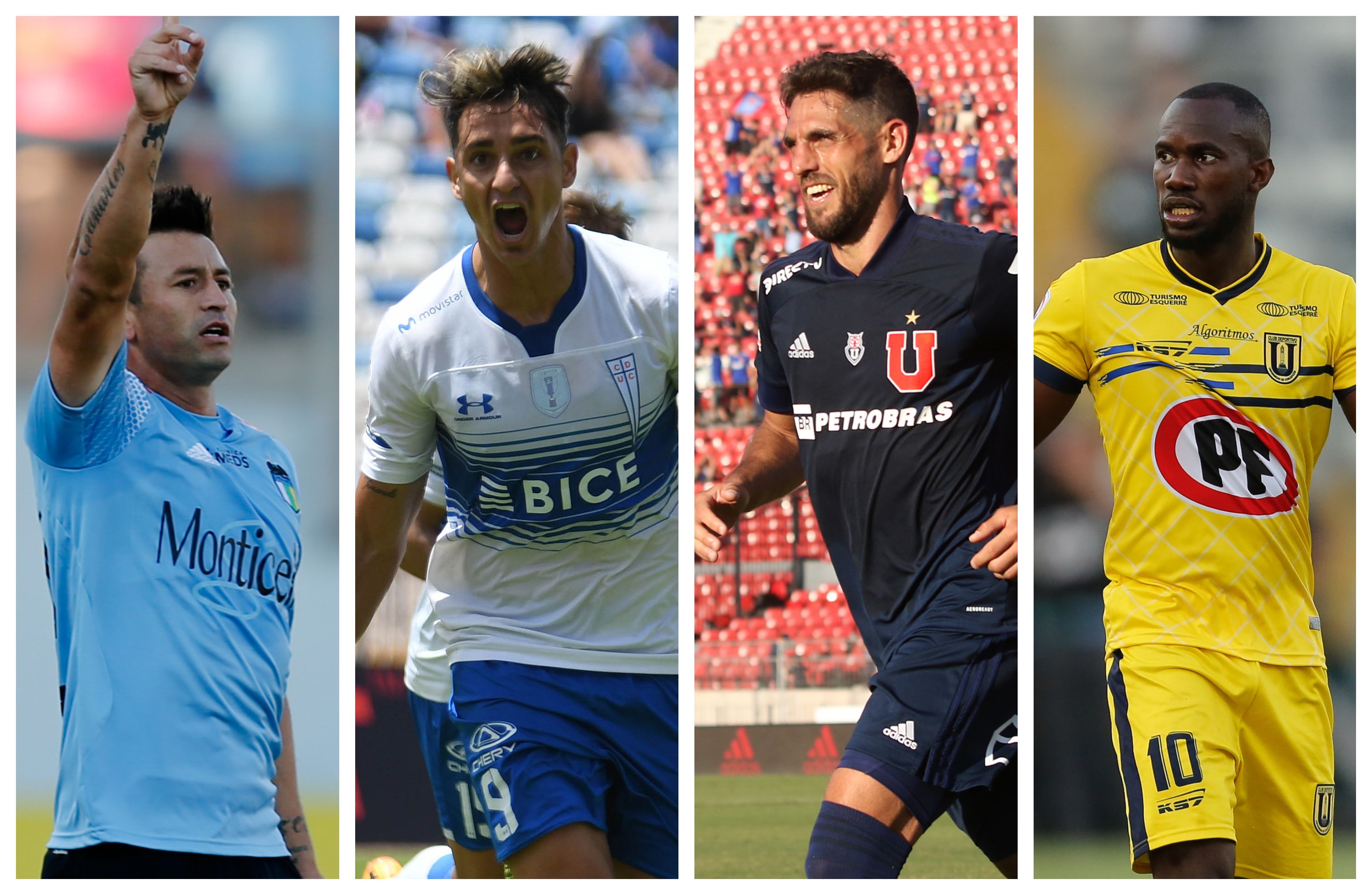 Gutiérrrez, Zampedri, Larrivey y Waterman, los goleadores del torneo