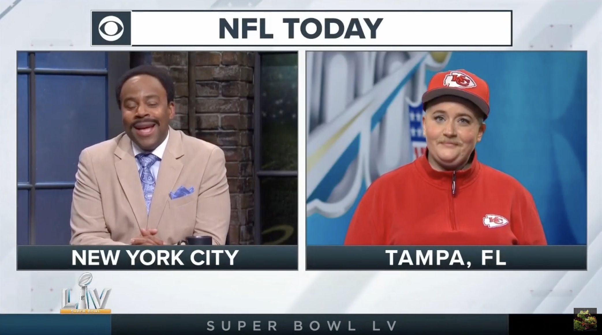 SNL' parodies Super Bowl pregame show, mocks commercials to air