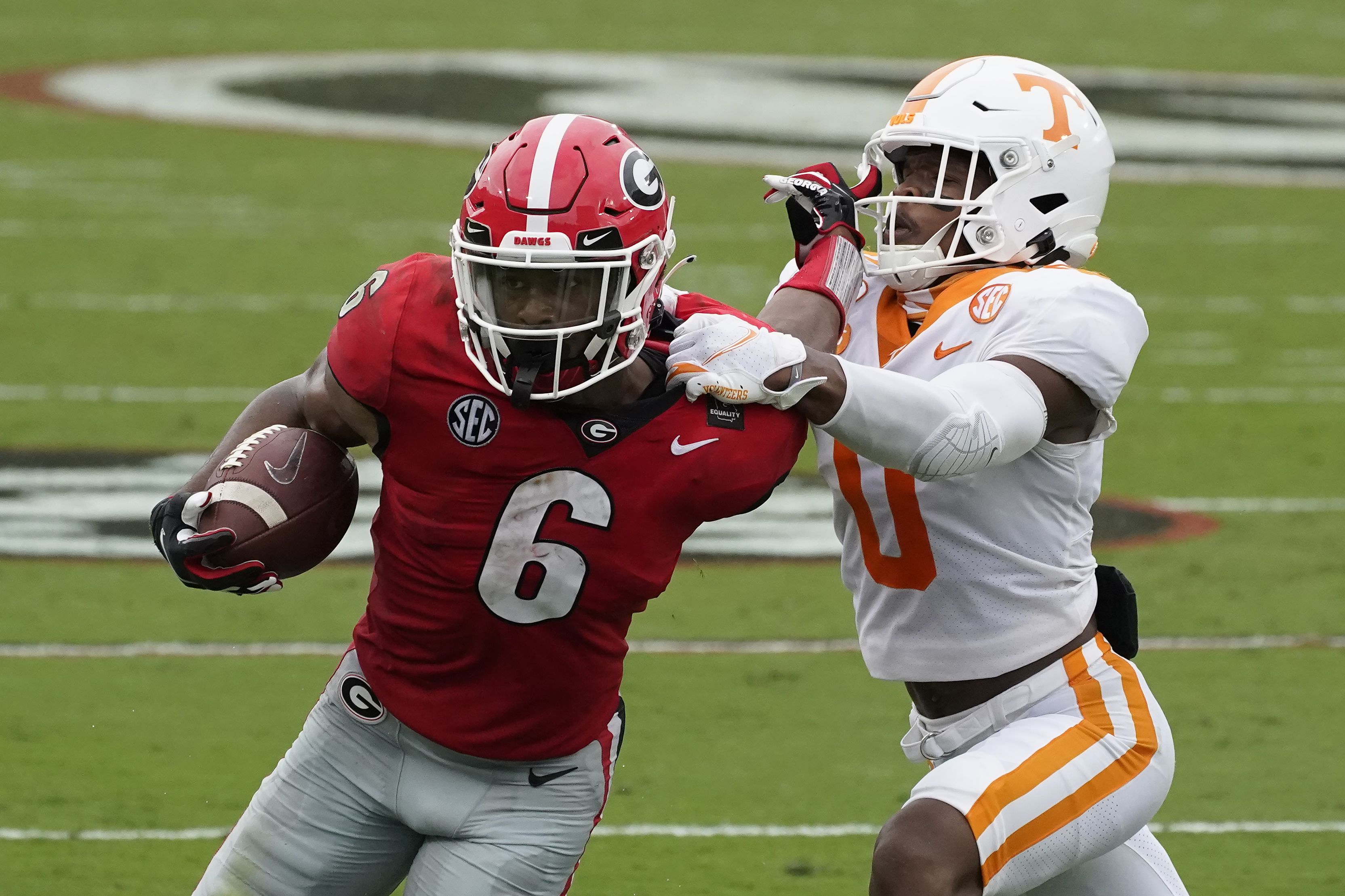 Tennessee wide receiver Josh Palmer says Georgia was 'better team in the  second half'