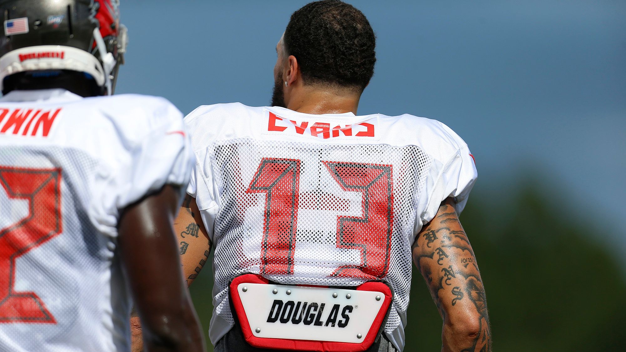 What Bucs receiver Mike Evans stands for