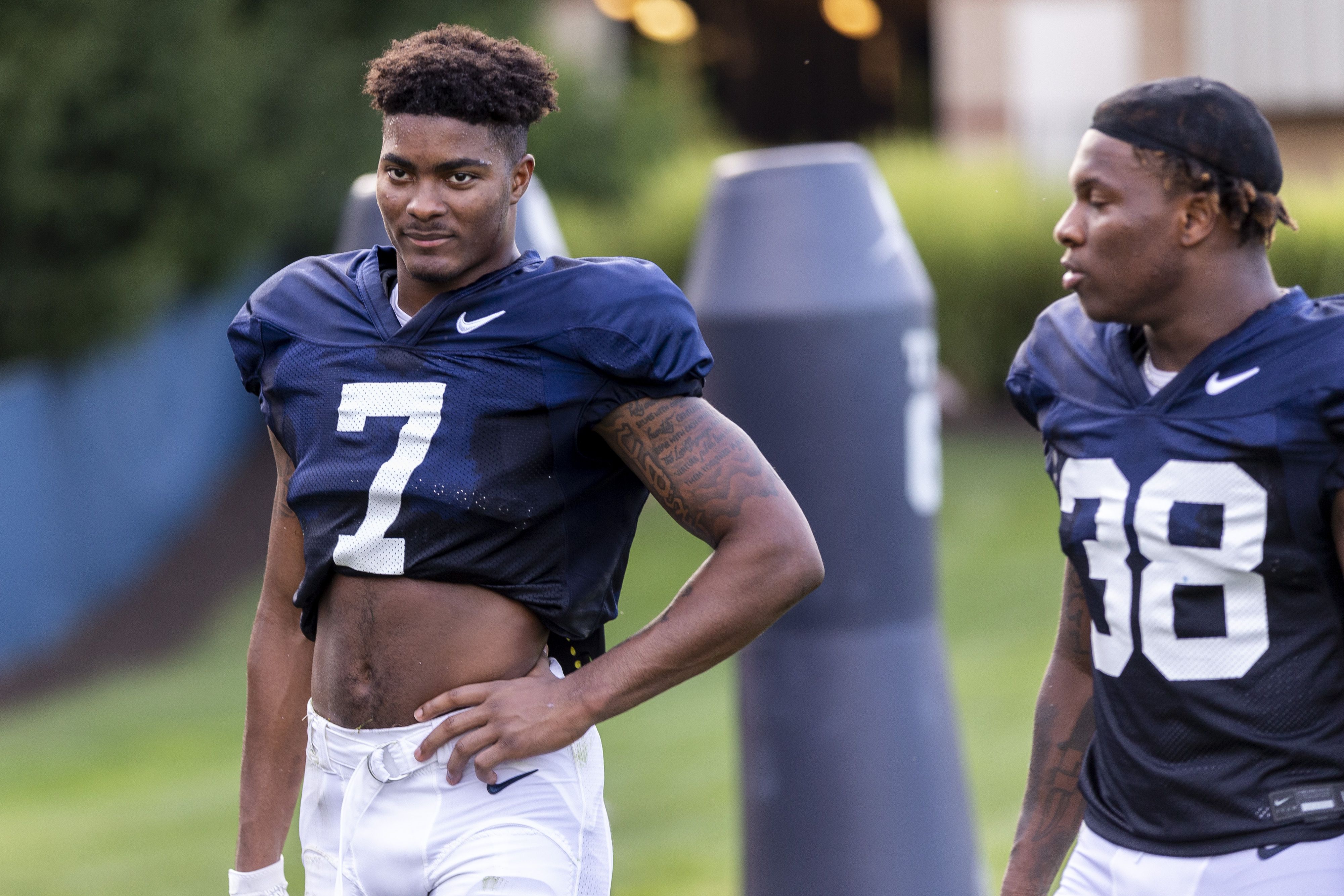 Penn State's Fred Hansard suspended for shoving Maryland QB Taulia