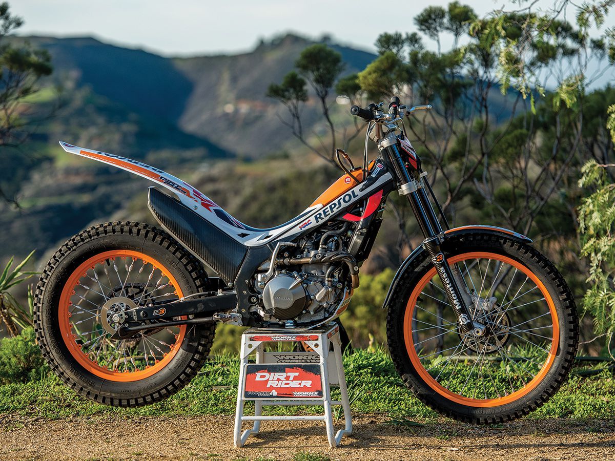 Repsol 2025 trials bike