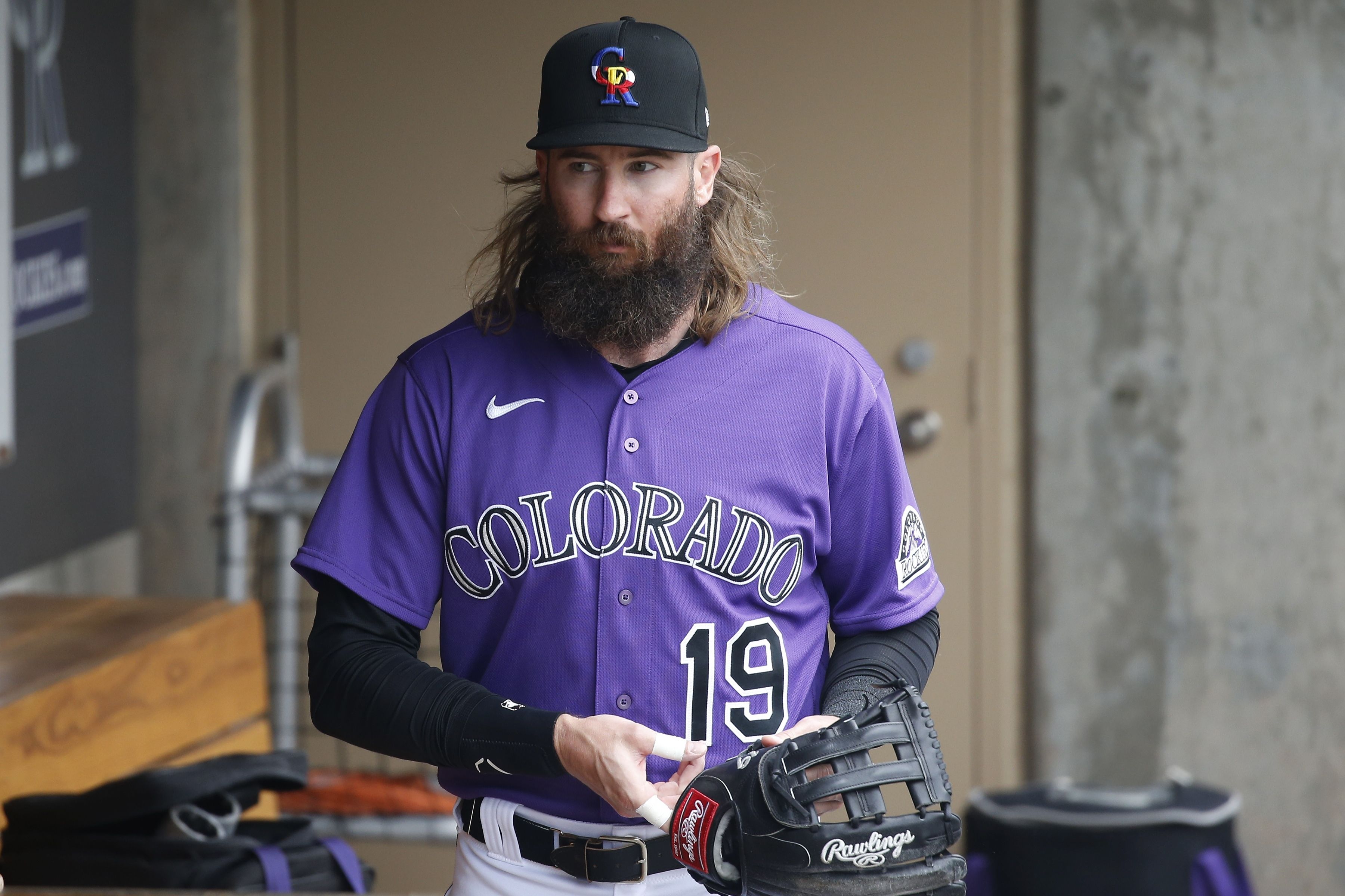 Colorado Rockies Charlie Blackmon Autographed Jersey: Alternate