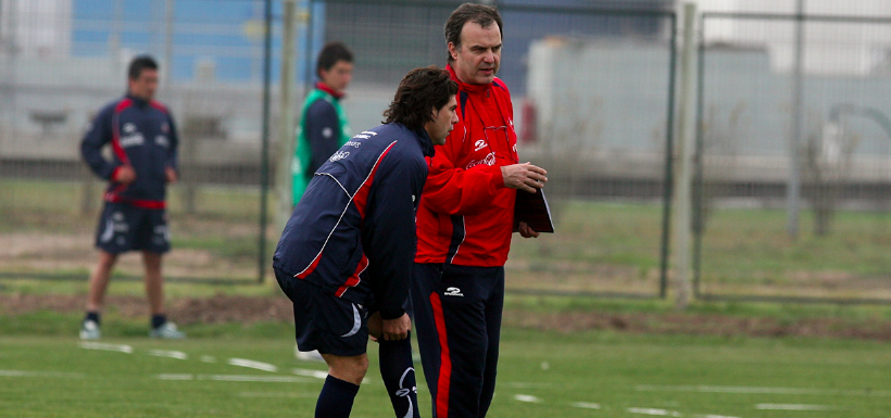 Bielsa con el matador