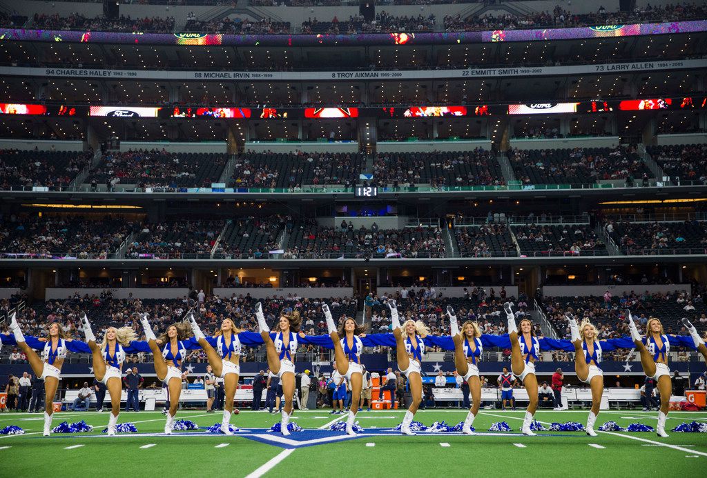 Dallas Cowboys, let's get real about your outdated cheerleaders and the  giant video board that exploits them