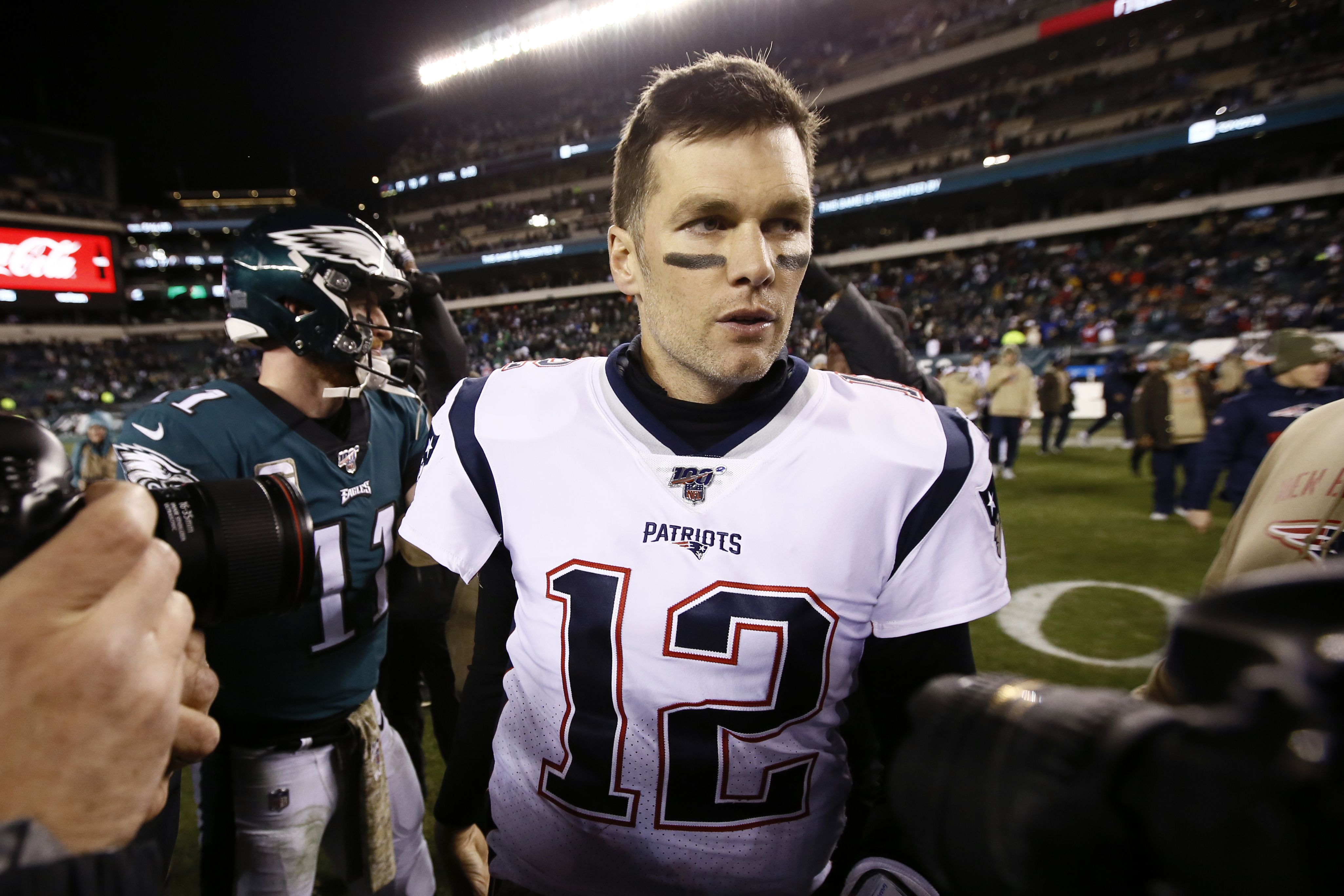 Tom Brady makes emotional return to New England Patriots, but Philadelphia  Eagles didn't get the memo