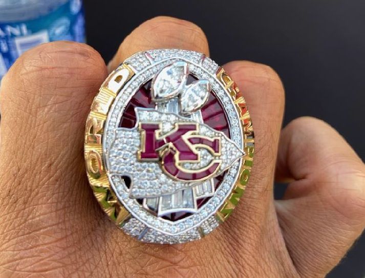 Super Bowl ring owned by legendary Kansas City Chiefs coach Hank