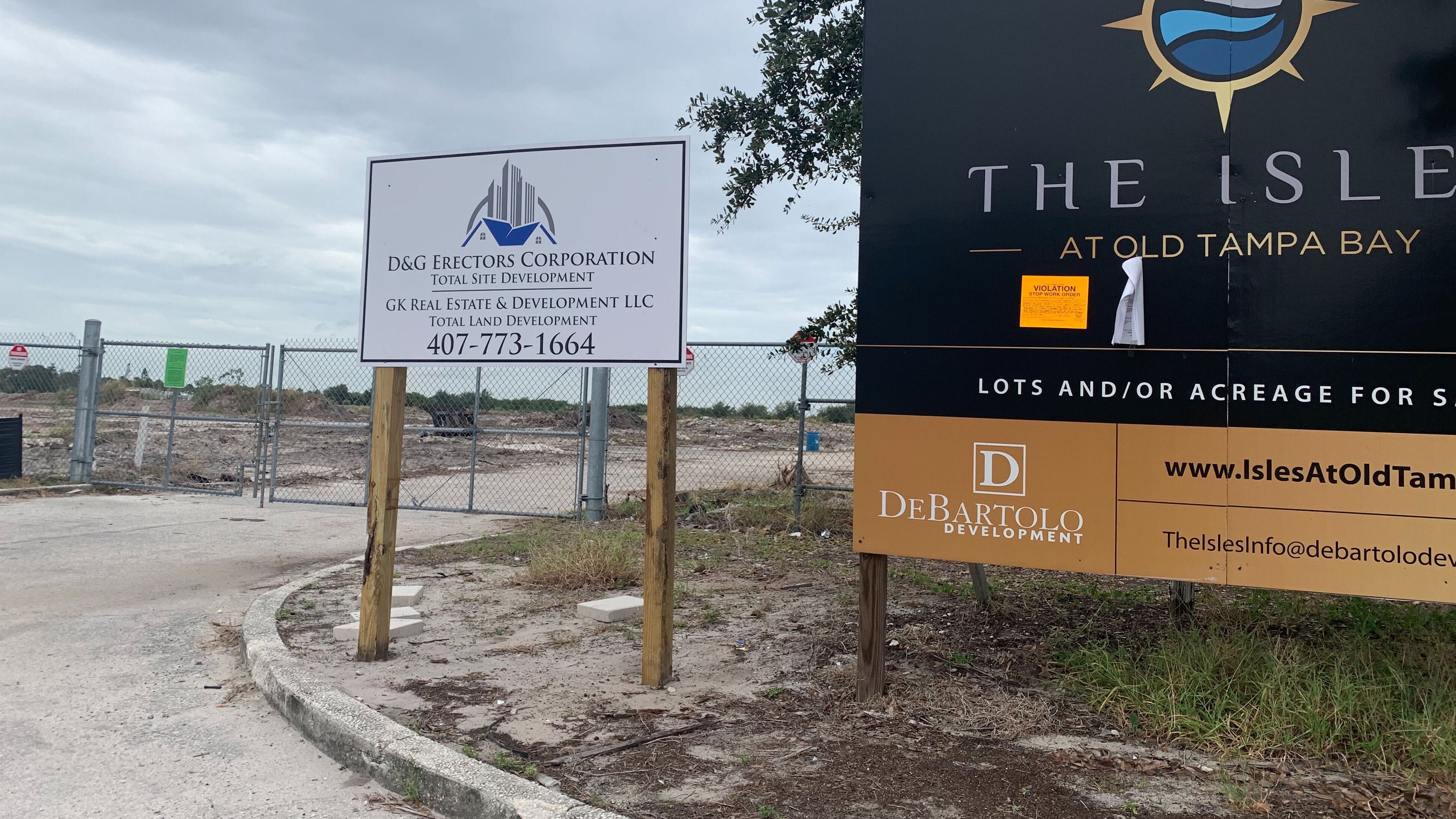 Work begins on prime West Shore land in Tampa, then is shut down