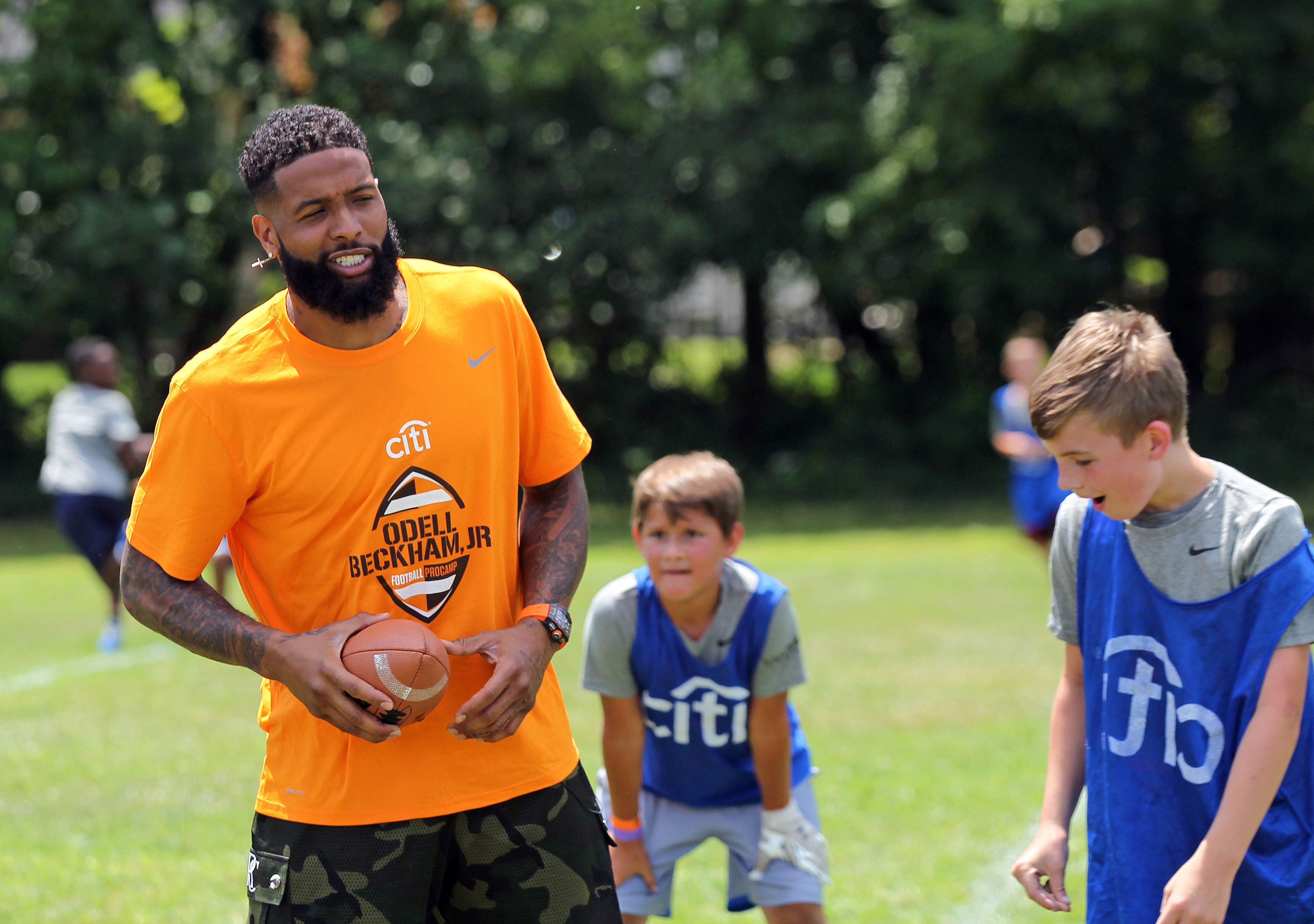 Cleveland Browns WR Odell Beckham Jr. to host youth football camp at  Strongsville High School July 22