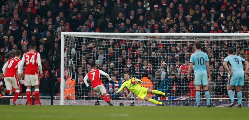 Alexis Sánchez, Gol de penal