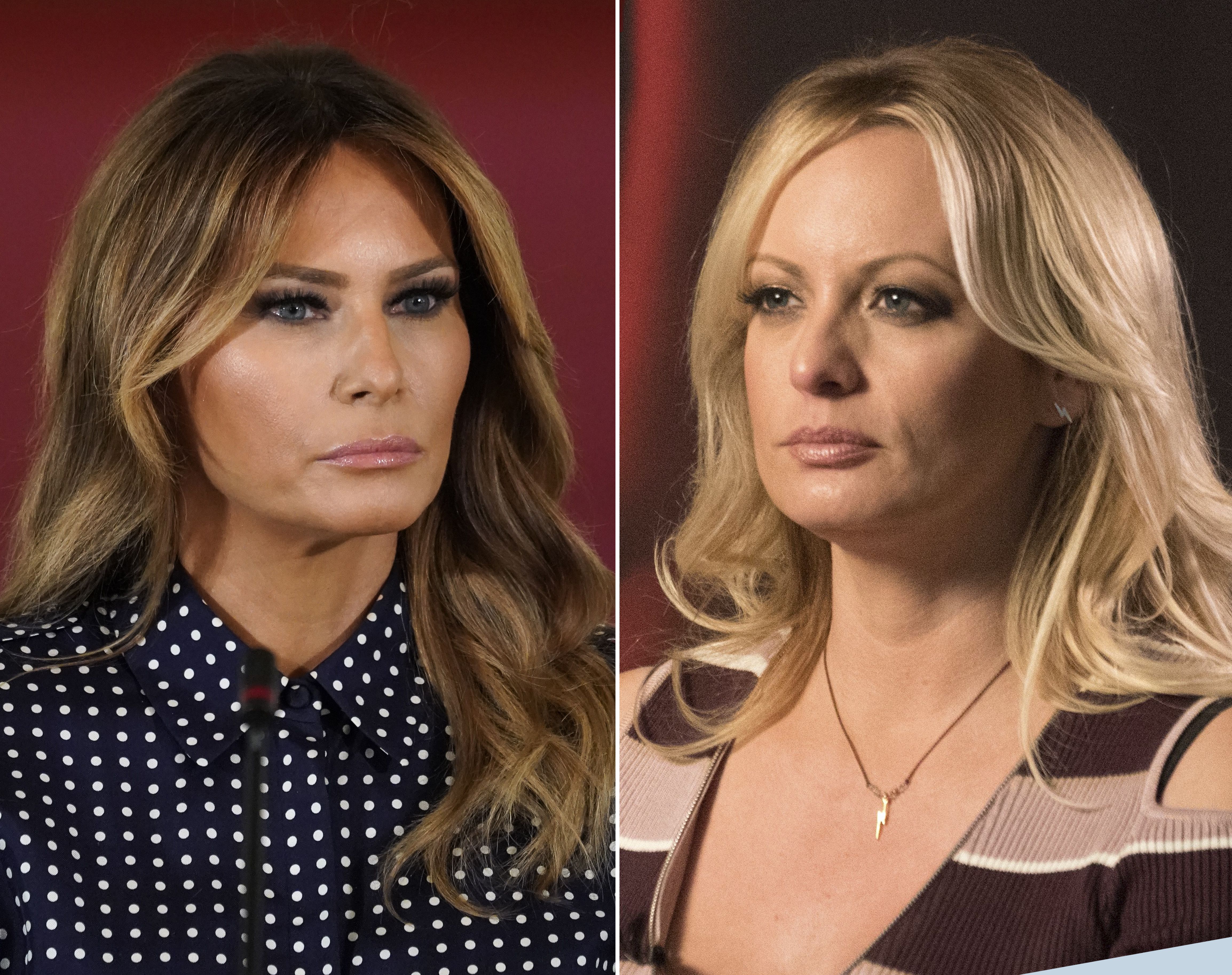 Melania Trump and Stormy Daniels call each other prostitutes