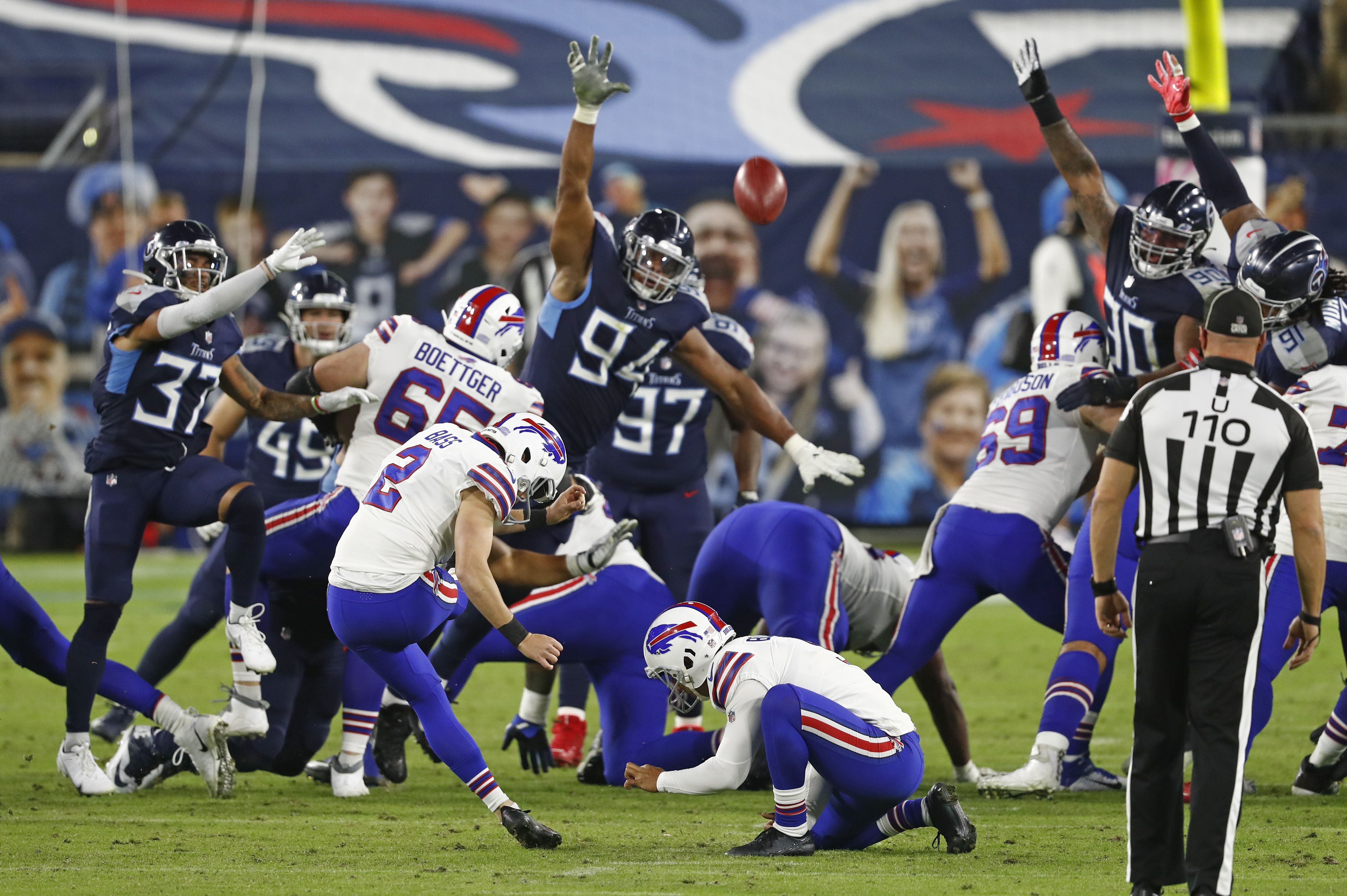 Bills at Titans Inactives: Tre'Davious White, John Brown out vs. Titans 