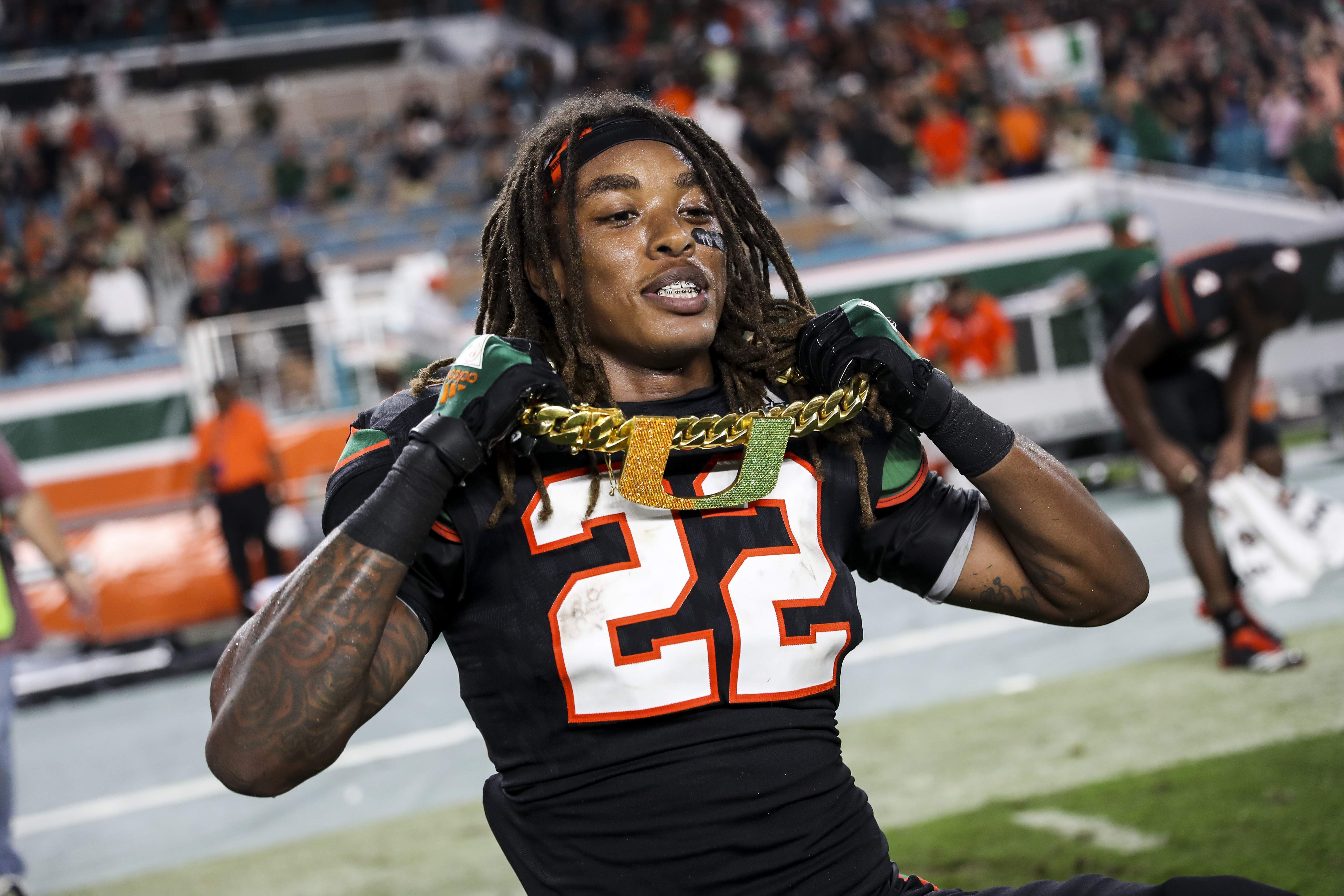 Why Miami Hurricanes wear a big gold chain on the sideline