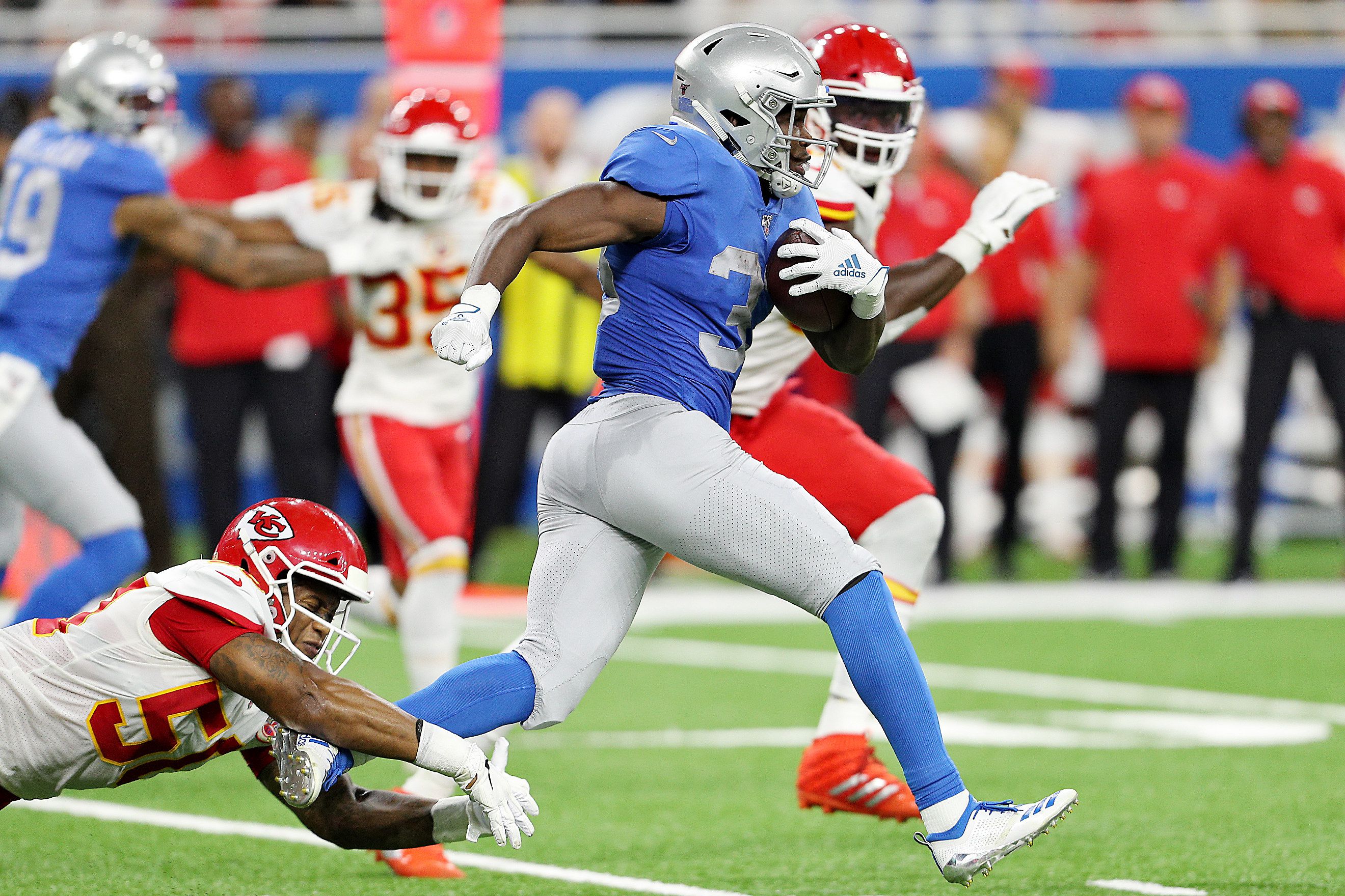 3 things we learned: Lions RB Kerryon Johnson is back on track