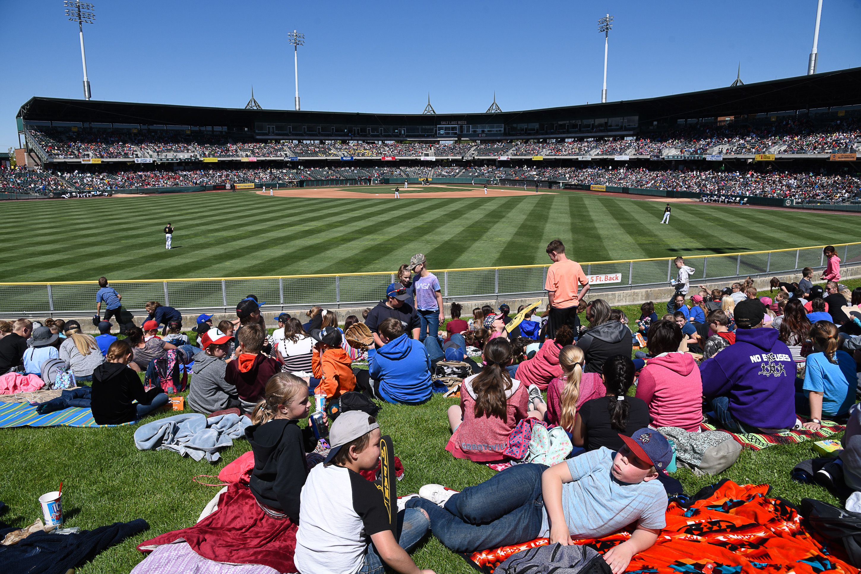 Salt Lake Bees will extend protective netting down the baselines at Smith's  Ballpark