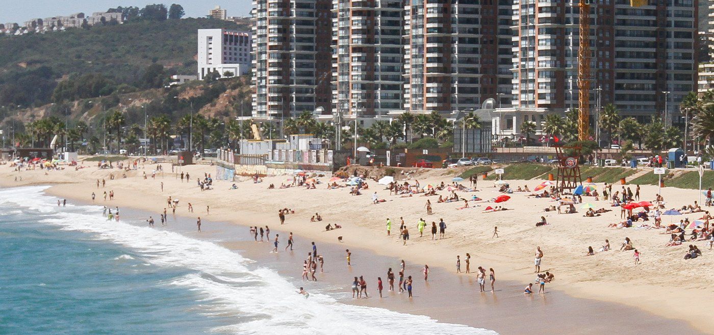 VIÑA DEL MAR: Ejercicio de rescate e inaguracion temporada de playa