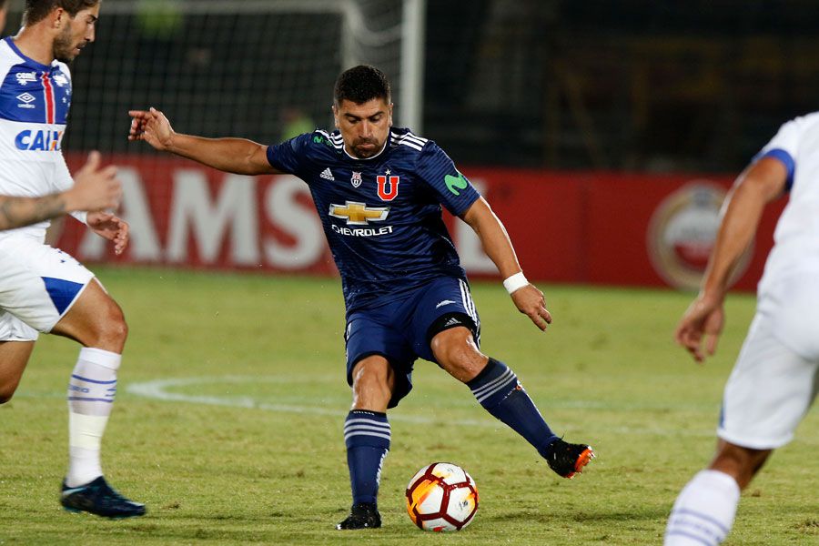 David Pizarro, Universidad de Chile, Cruzeiro