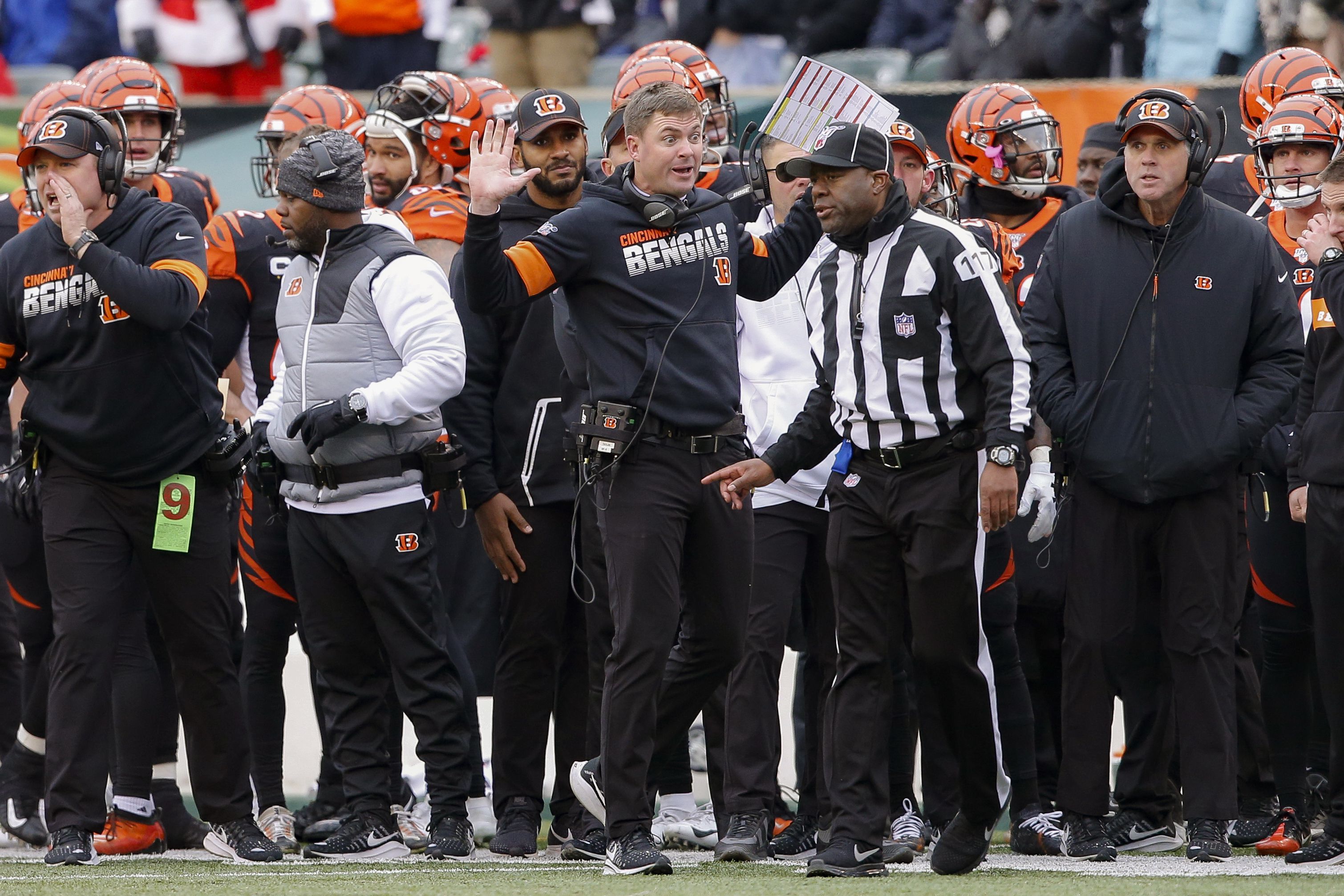 Zac Taylor asked 8 times about Patriots videotaping incident; Bengals coach  sticks to 'no comment' 