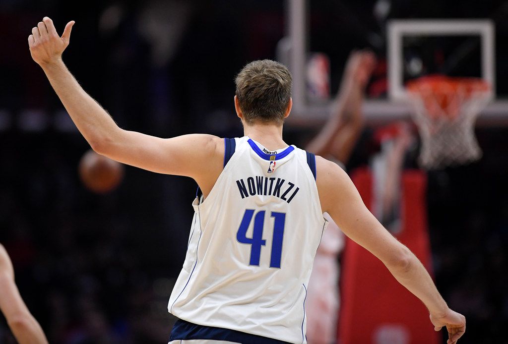 Dallas Mavericks NBA Dirk Nowitzki Fanatics Branded Jersey